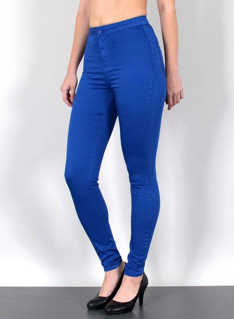 ESRA Skinny-fit-Jeans Z92 Damen Jeans Skinny Hose High Waist, bis Plussize günstig online kaufen