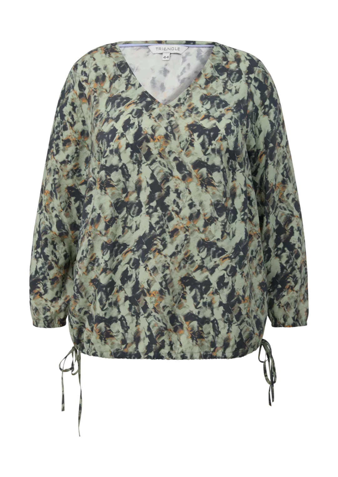 TRIANGLE Langarmbluse Bluse aus Modalmix Ziernaht günstig online kaufen