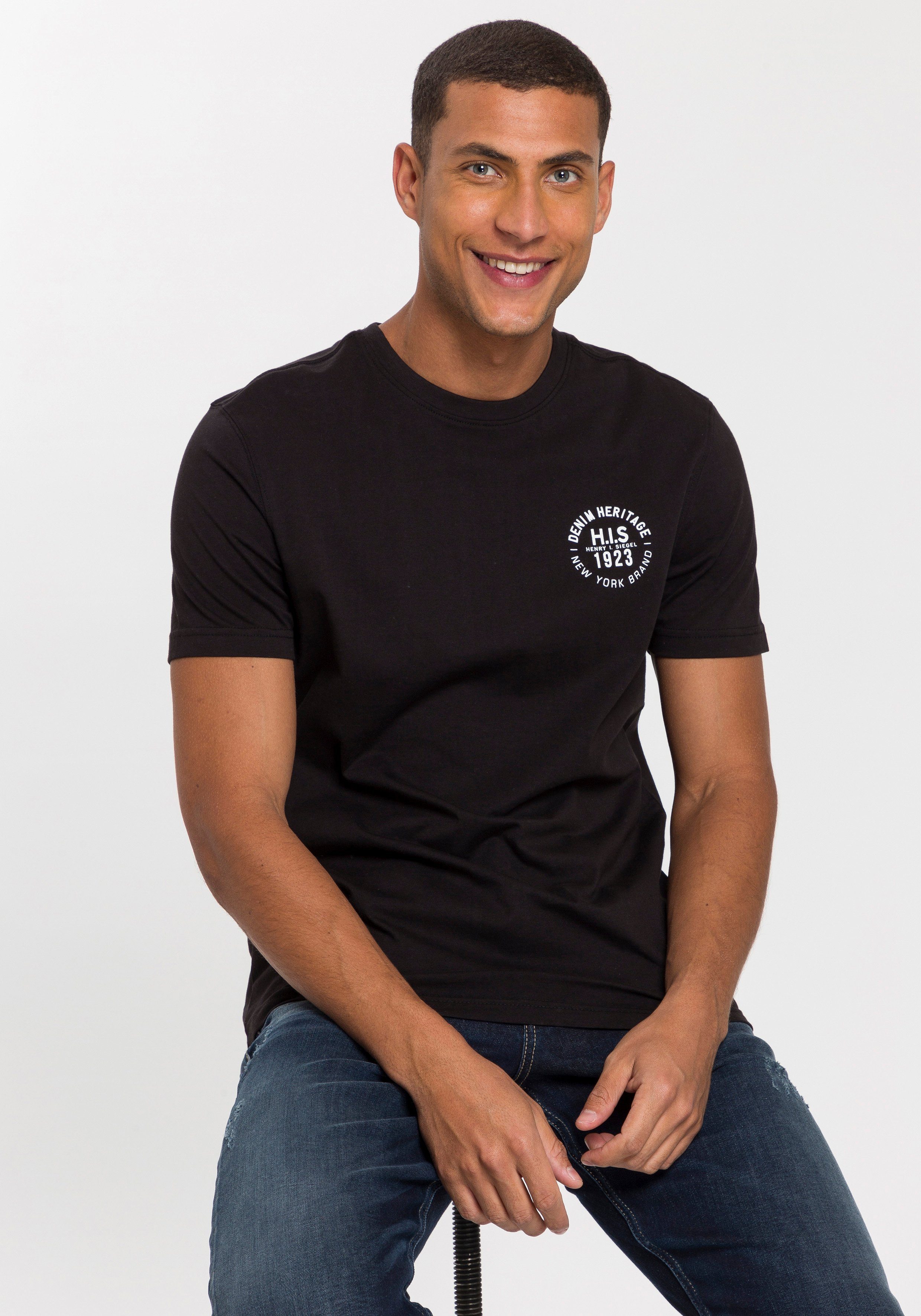 H.I.S T-Shirt (Packung, 3-tlg., 3er-Pack) schmal günstig online kaufen
