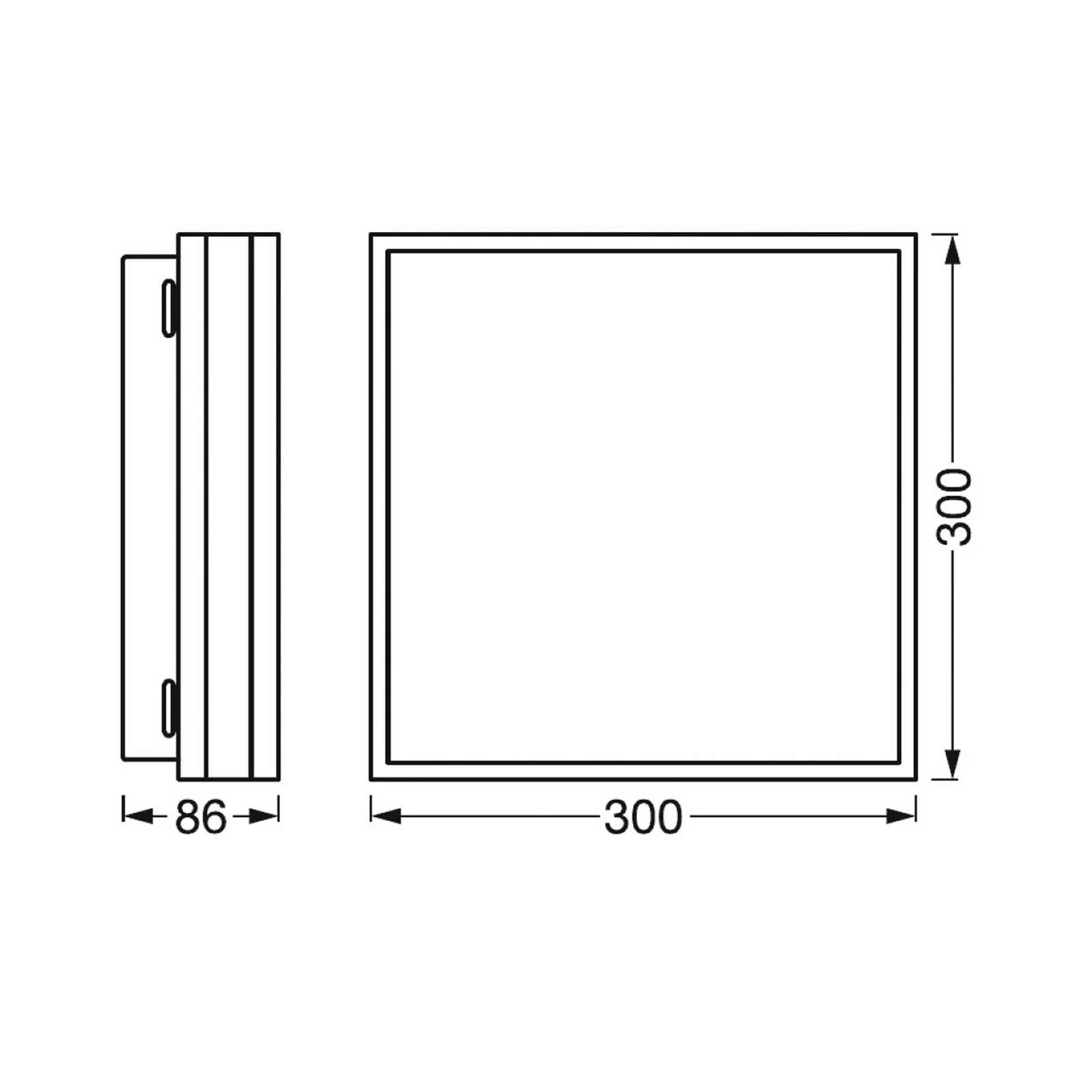 LEDVANCE SMART+ WiFi Orbis Magnet weiß, 30x30cm günstig online kaufen