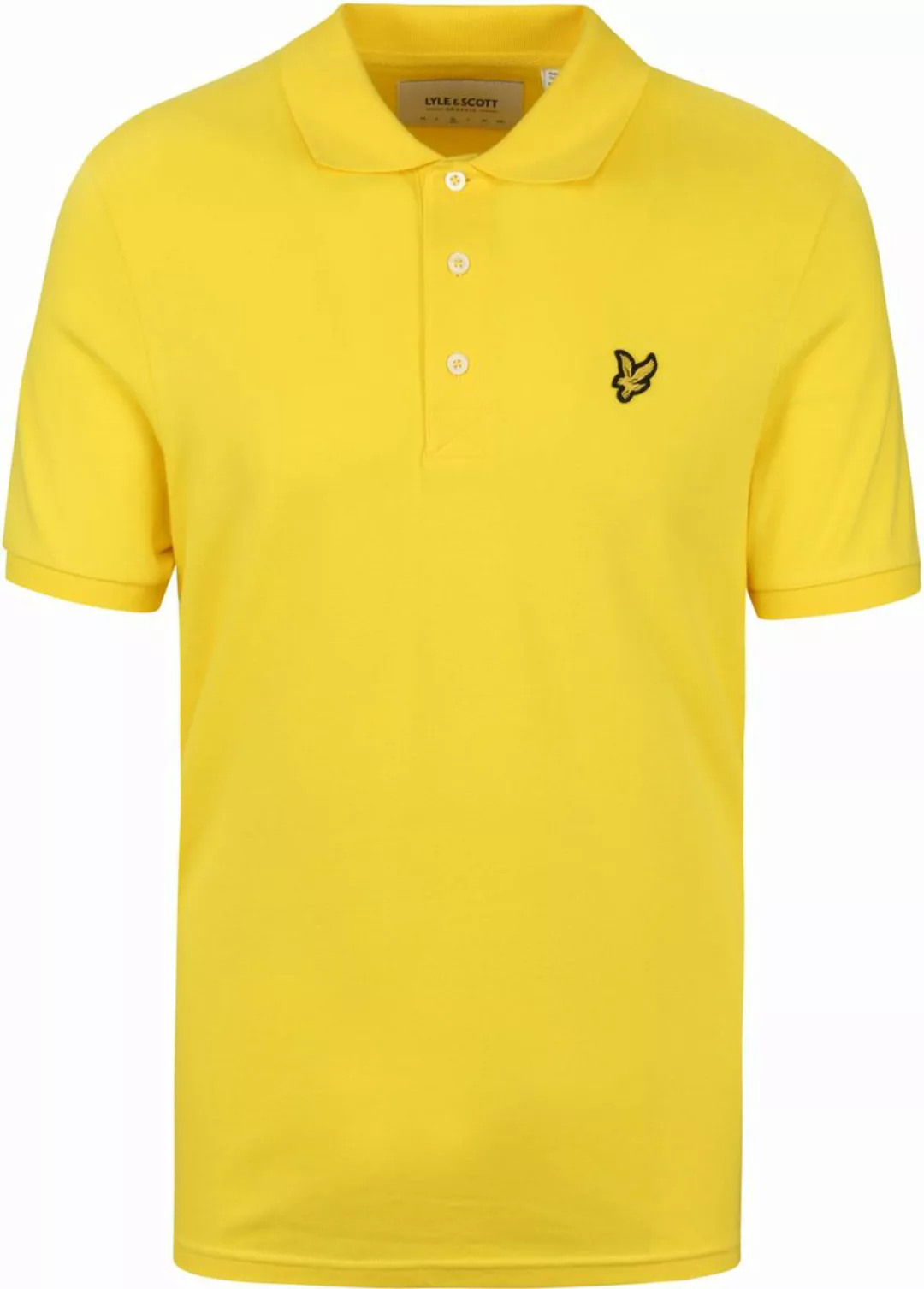 Lyle and Scott Poloshirt Gelb - Größe S günstig online kaufen