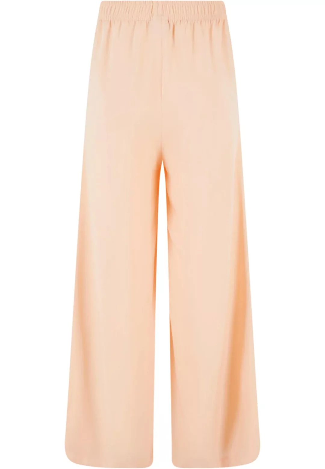 URBAN CLASSICS Stoffhose "Urban Classics Damen Ladies Wide Leg Viscose Pant günstig online kaufen