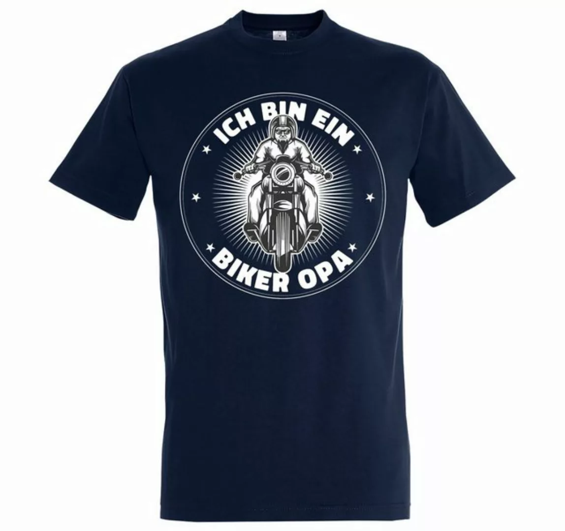 Youth Designz T-Shirt "Ich Bin Ein Biker Opa" Herren Shirt mit trendigem Fr günstig online kaufen