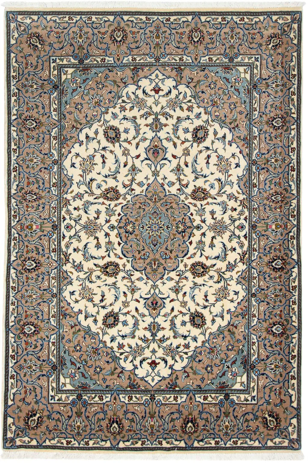 morgenland Orientteppich »Perser - Keshan - 172 x 110 cm - beige«, rechteck günstig online kaufen