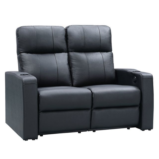 Zinea Sofa Zinea Kinosessel Baseline One - 2 Sitzer Love - Leder - elektris günstig online kaufen