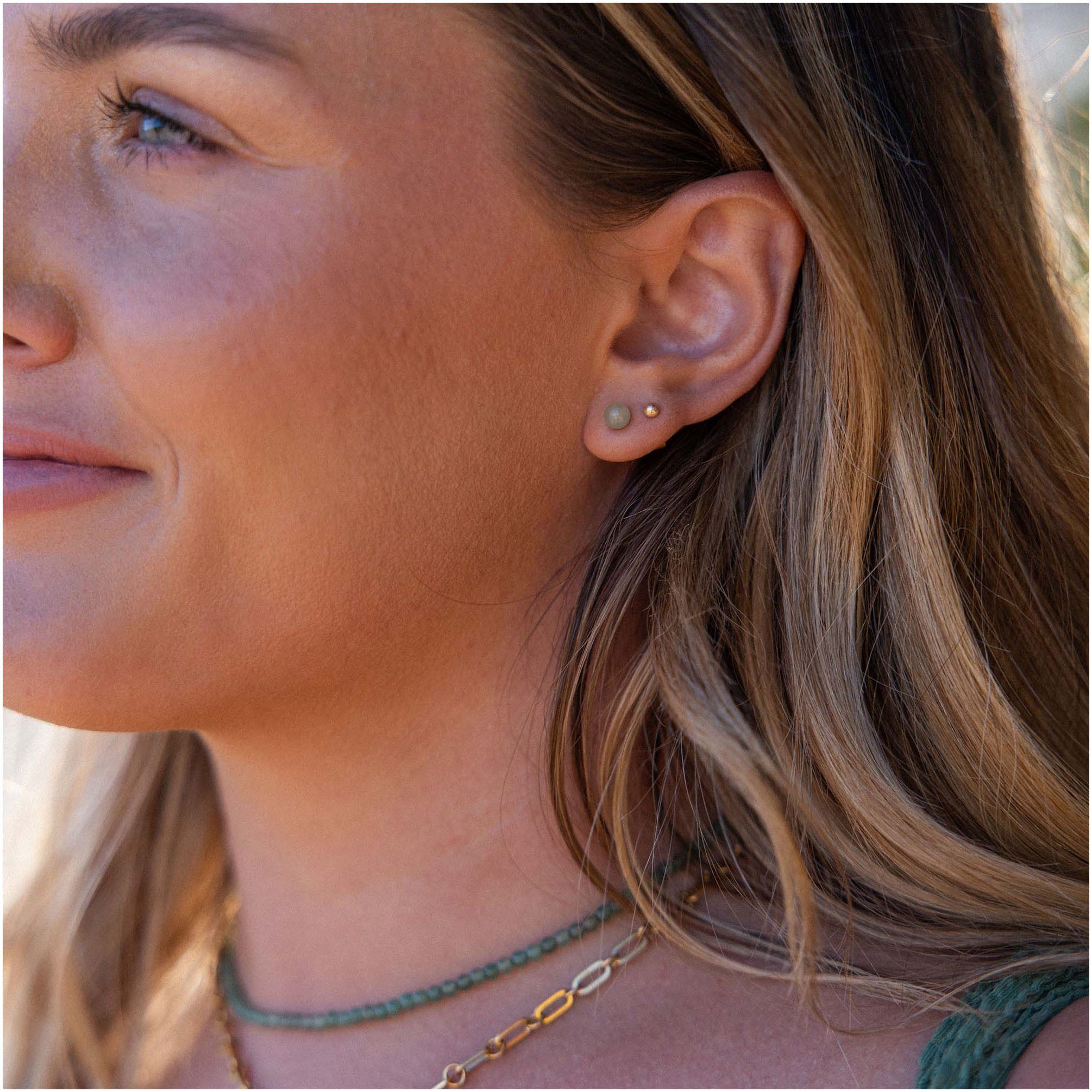 Purelei Paar Ohrstecker Schmuck Geschenk Aventurin günstig online kaufen