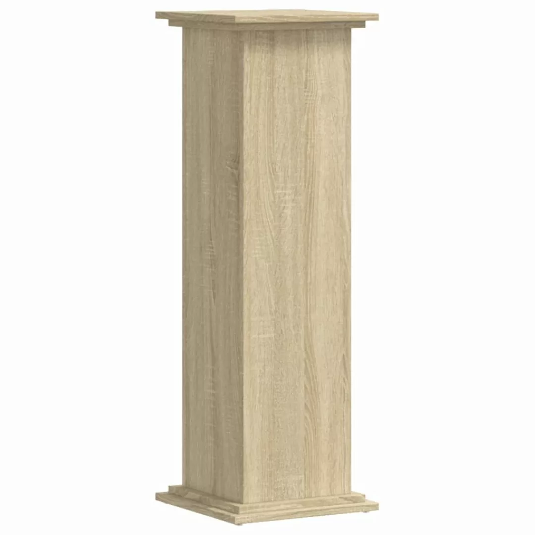 vidaXL Blumenständer Pflanzenständer Sonoma-Eiche 33x33x100 cm günstig online kaufen