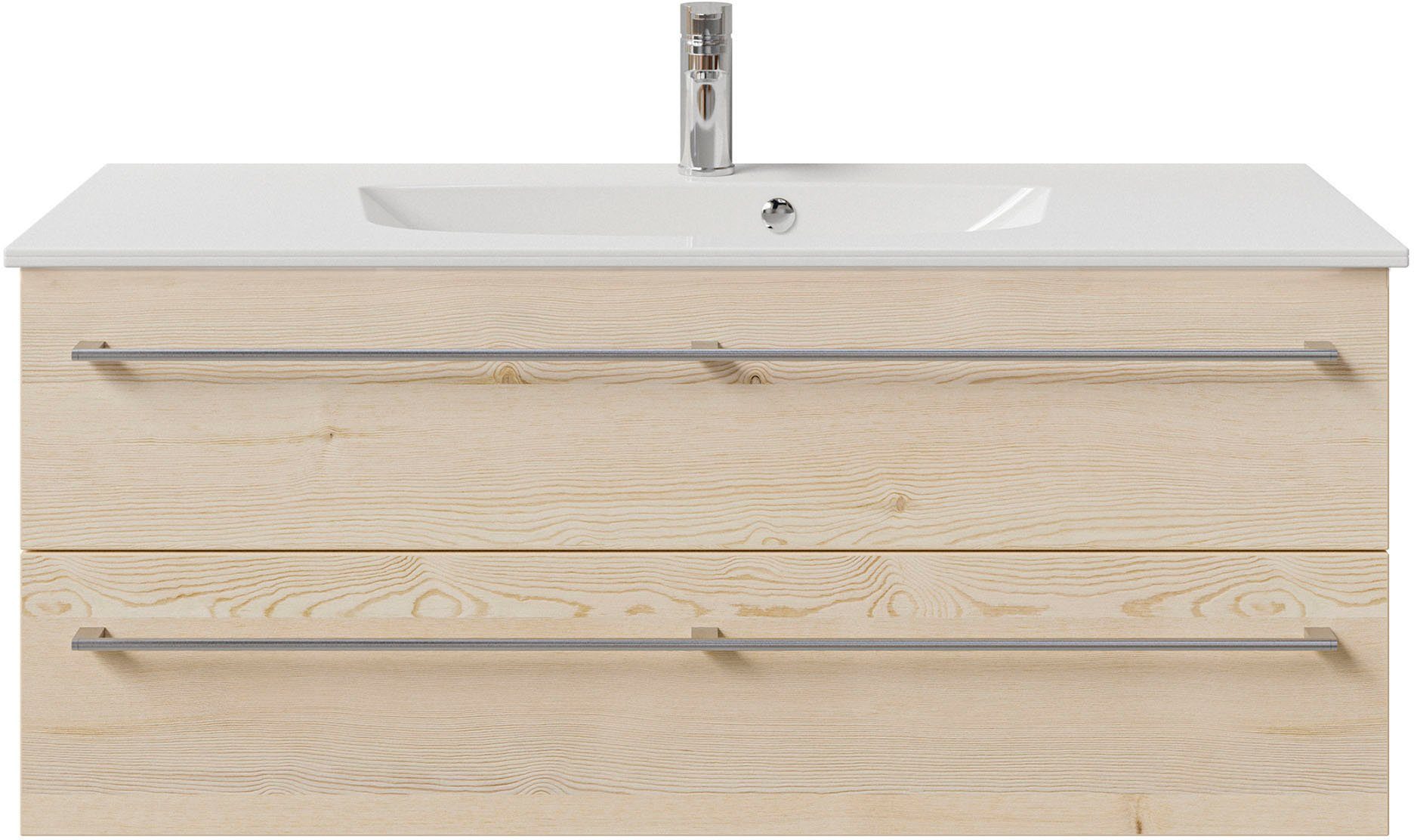 Saphir Waschtisch "Serie 6025 Mineralmarmor-Waschtisch mit Unterschrank, 11 günstig online kaufen