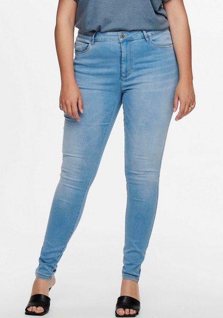 ONLY CARMAKOMA High-waist-Jeans "CARAUGUSTA HW SK BJ13333 LBD DNM NOOS" günstig online kaufen