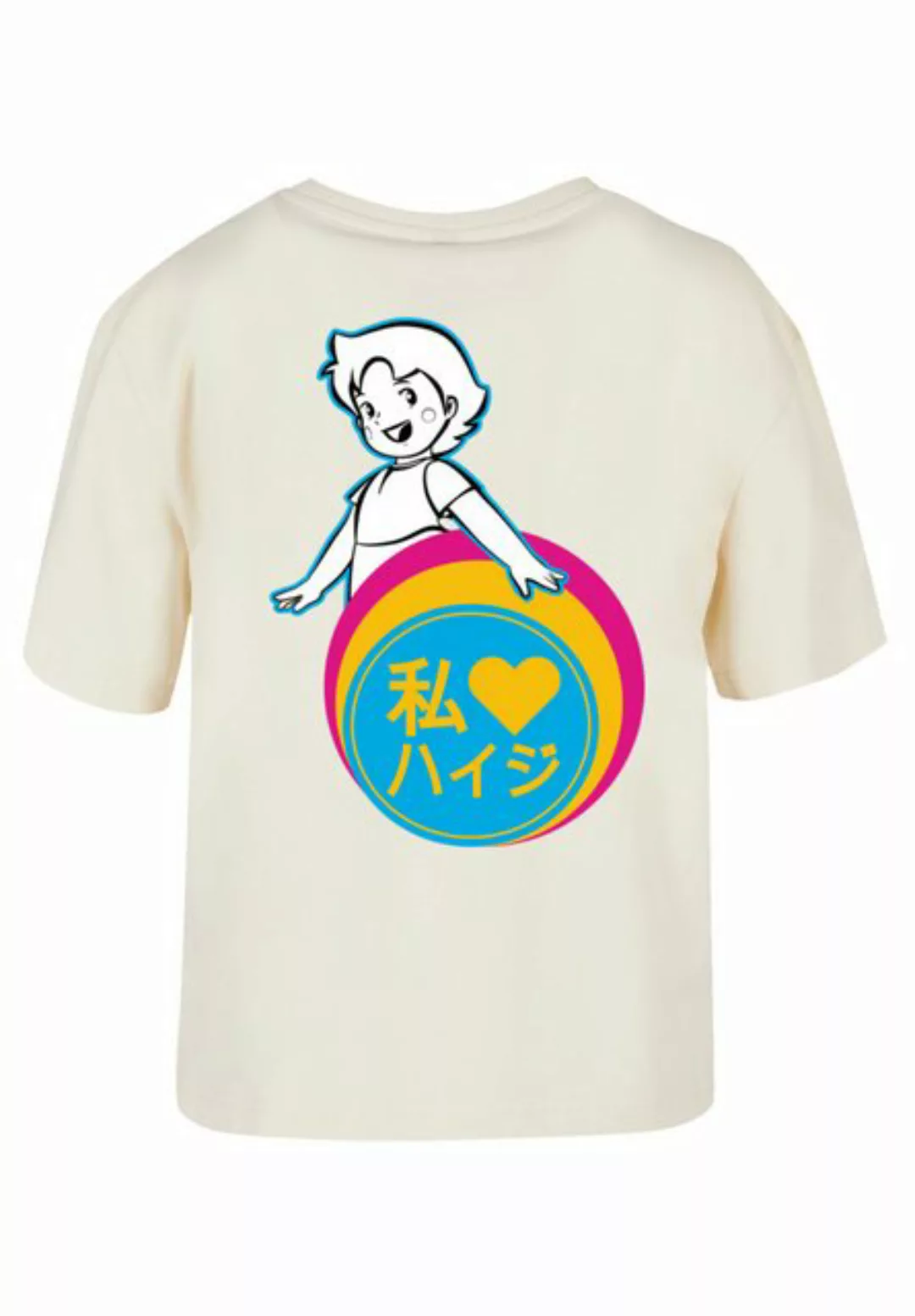 F4NT4STIC T-Shirt "Heidi Kopf Motiv Heroes of Childhood", Nostalgie, Retro, günstig online kaufen