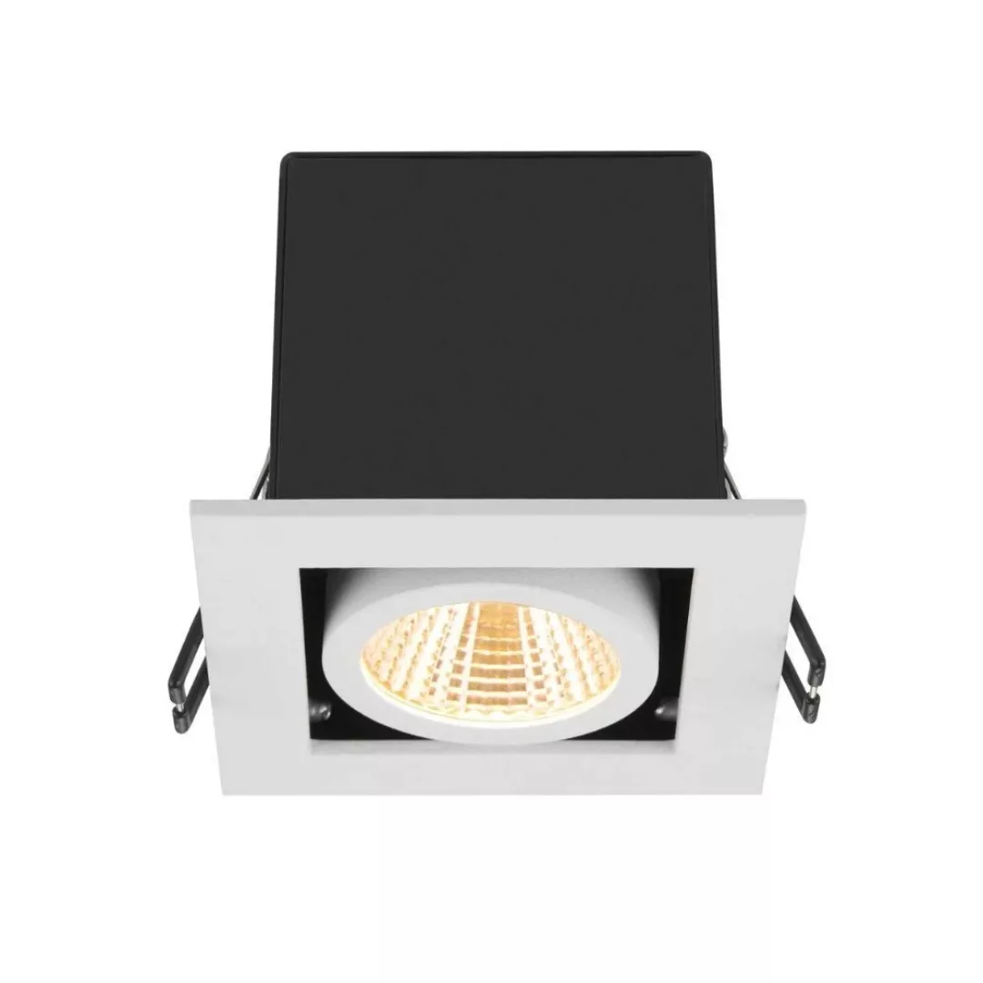 LED Deckeneinbauleuchte Kadux in Weiß 7,5W 770lm 1-flammig günstig online kaufen