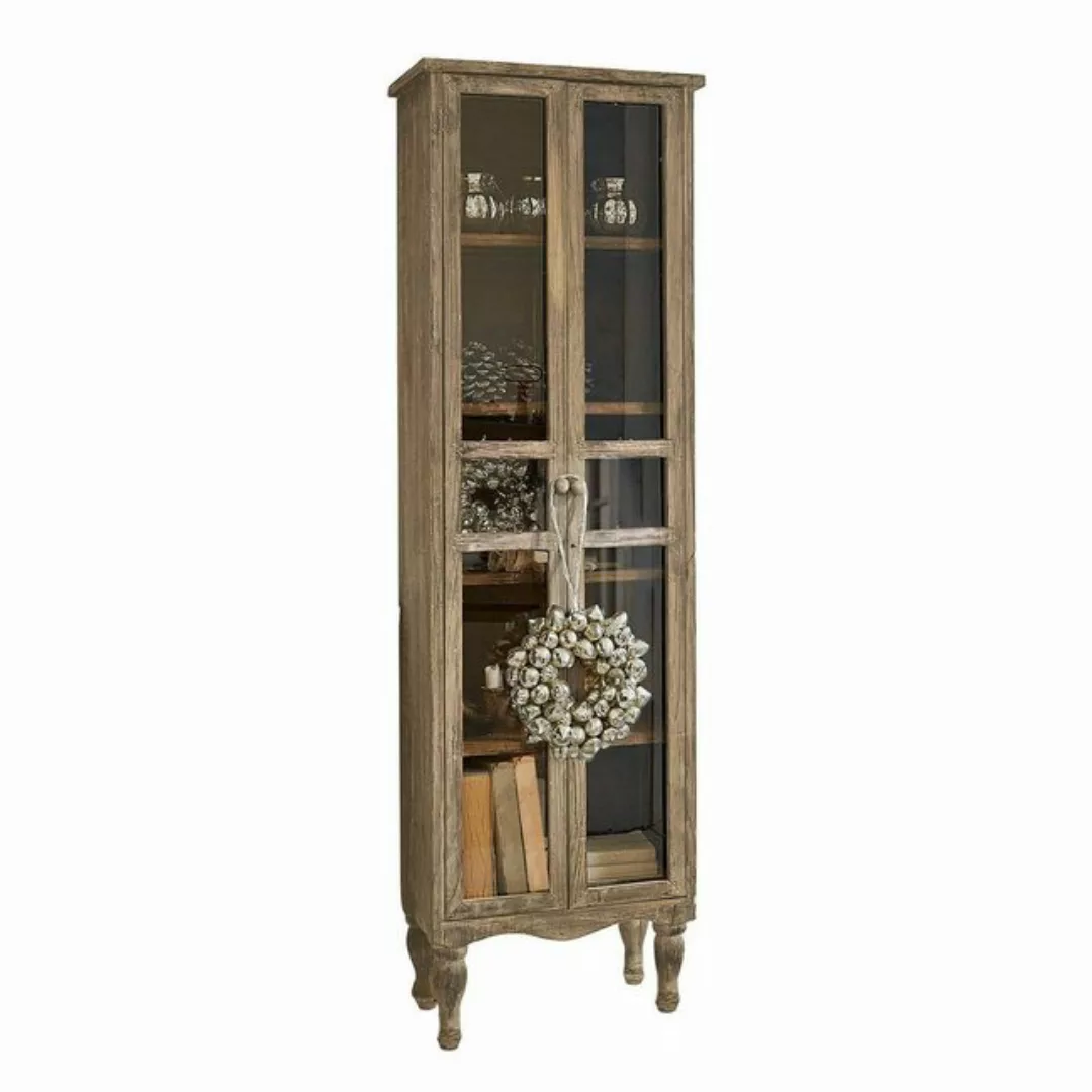 Mirabeau Vitrine Schrank Covent Garden braun günstig online kaufen