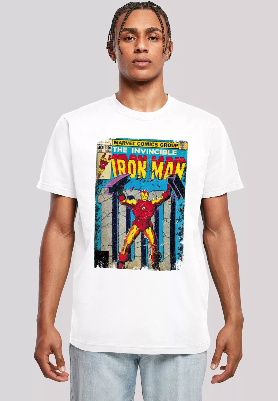 F4NT4STIC T-Shirt "Marvel Iron Man Cover", Herren,Premium Merch,Regular-Fit günstig online kaufen