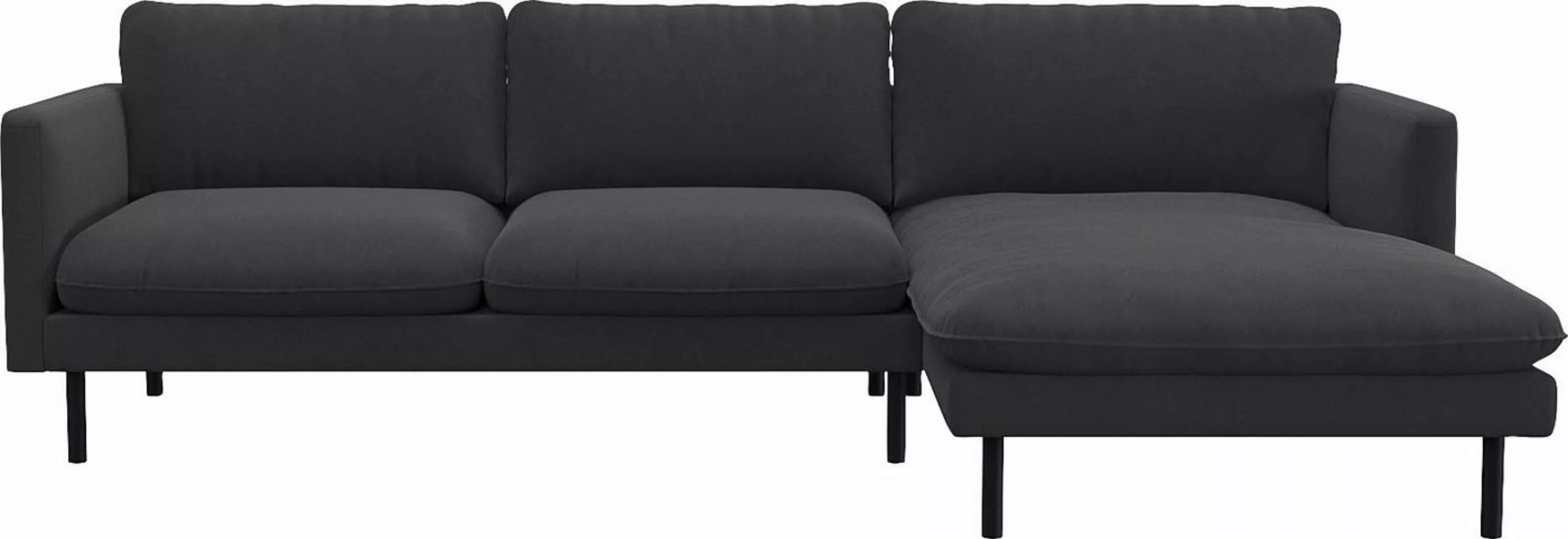 FLEXLUX Ecksofa »Bolzano Designsofa, bequem durch Kaltschaum im Sitz, L-For günstig online kaufen