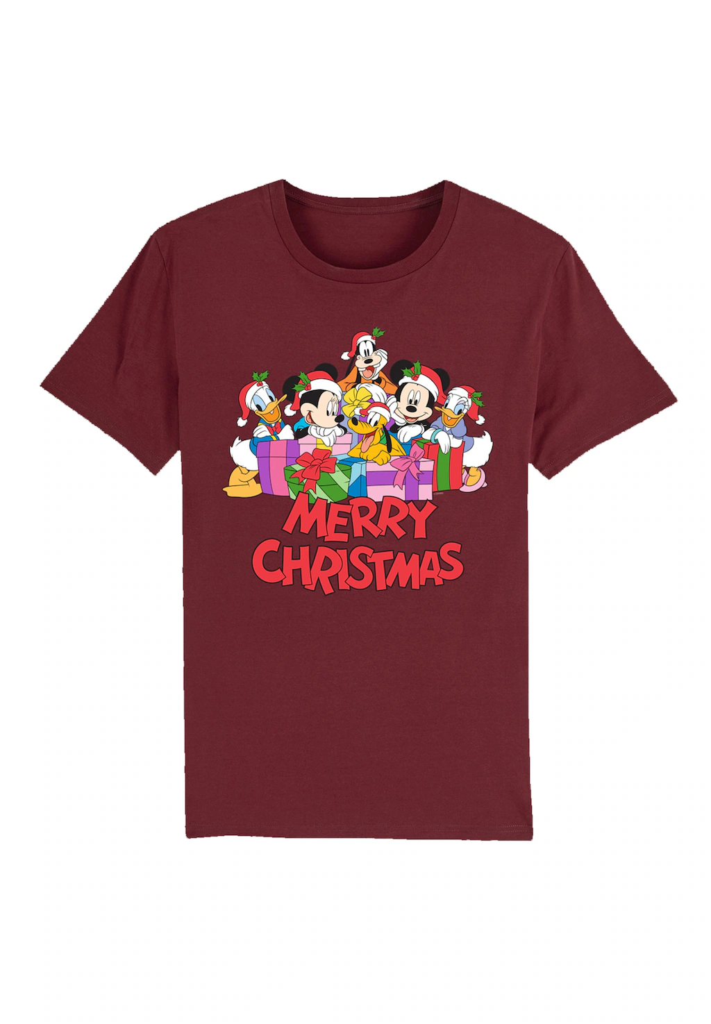 F4NT4STIC T-Shirt "Disney Micky Maus And Friends Christmas", Premium Qualit günstig online kaufen