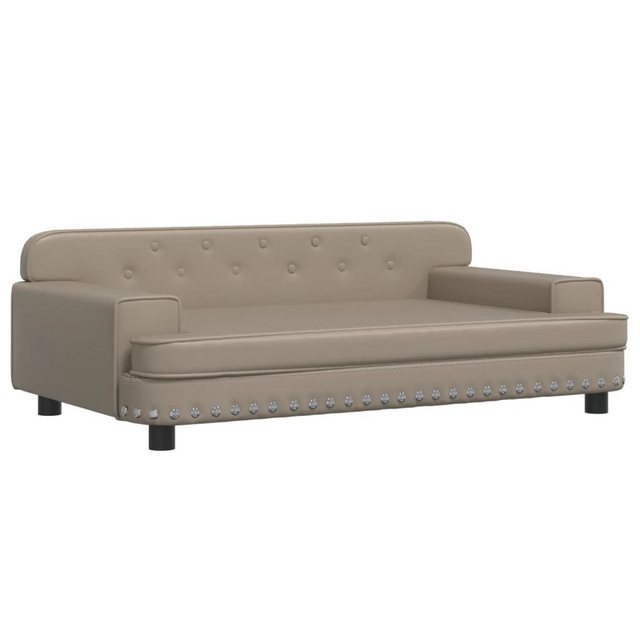 vidaXL Kindersofa Kindersofa Cappuccino 90x53x30 cm Kunstleder Kindercouch günstig online kaufen