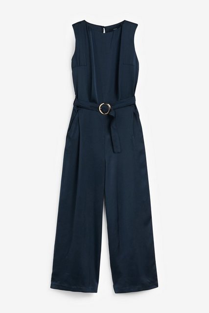 Next Jumpsuit Satin Jumpsuit mit Gürtel (1-tlg) günstig online kaufen