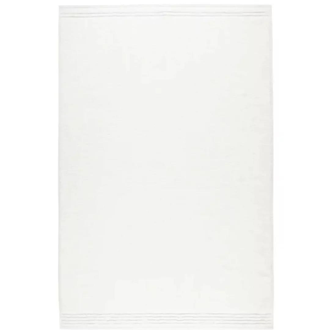 Vossen Vienna Style Supersoft - Farbe: weiß - 030 - Badetuch 100x150 cm günstig online kaufen