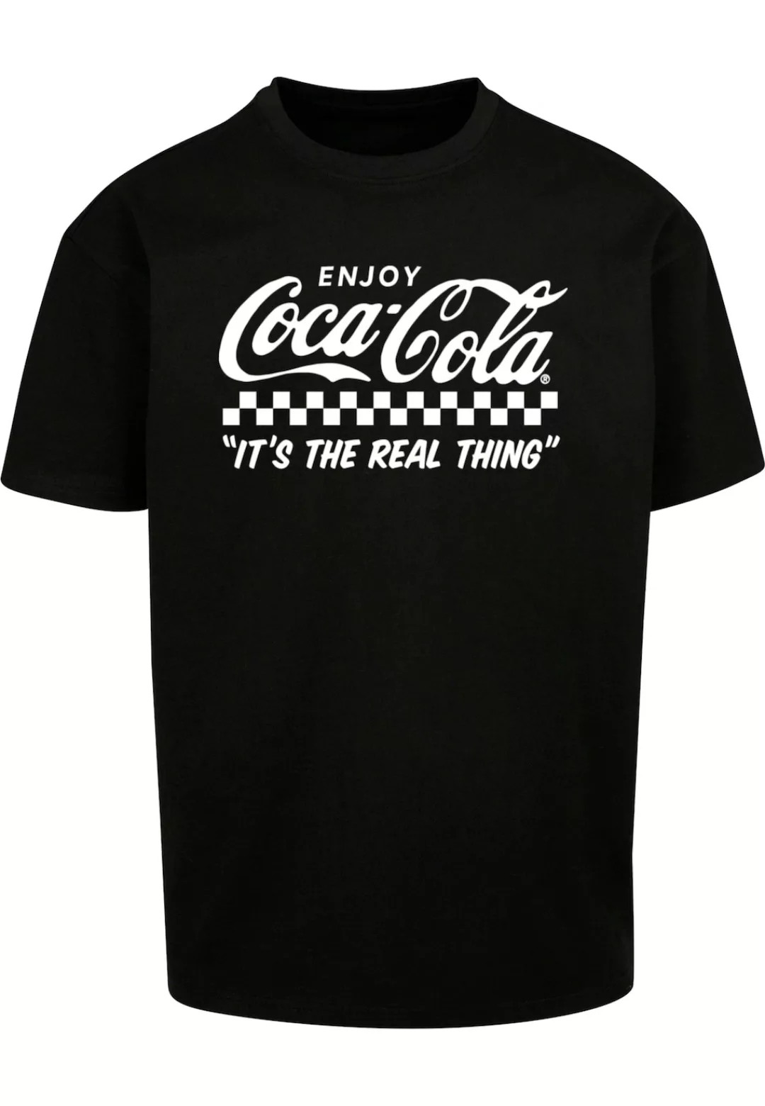 Merchcode T-Shirt "Merchcode Coca Cola Enjoy Coke Oversize Tee" günstig online kaufen