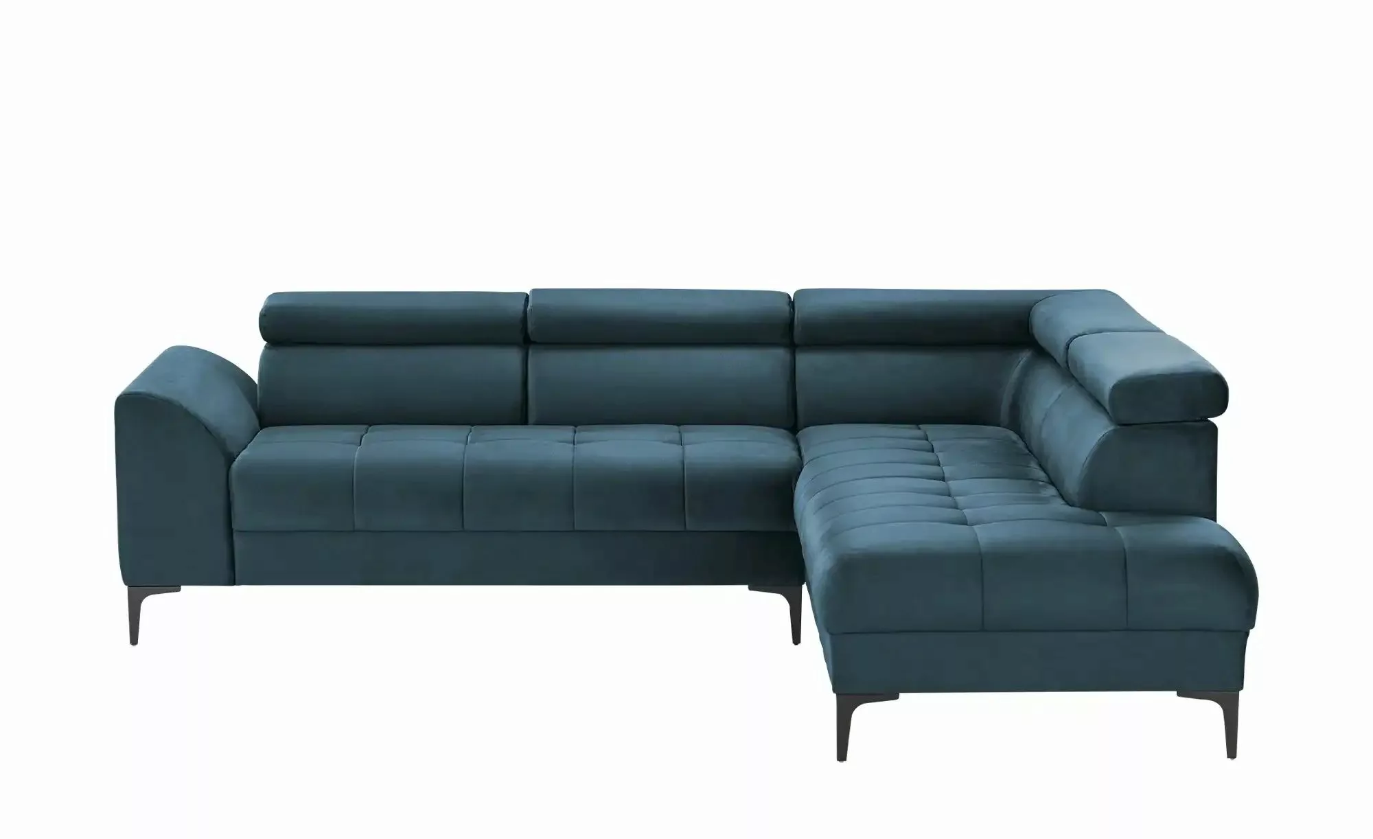 switch Ecksofa mit verstellbaren Kopfstützen Carisma ¦ blau ¦ Maße (cm): B: günstig online kaufen