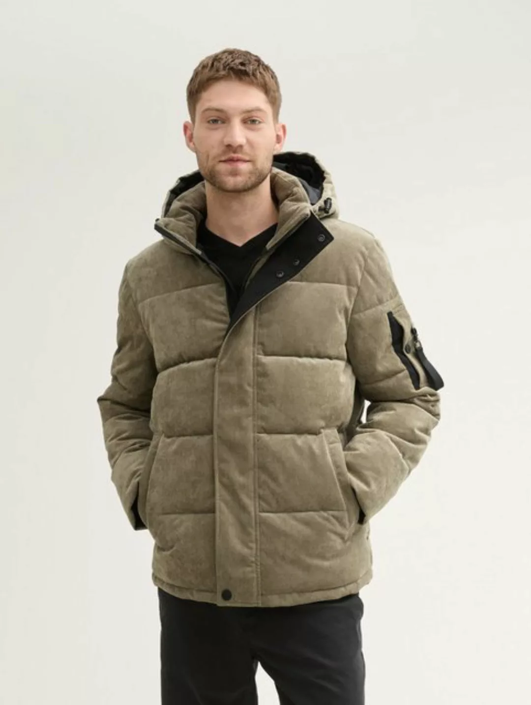 TOM TAILOR Cordjacke cord puffer jacket w günstig online kaufen