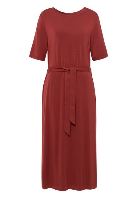 Les Lunes Jerseykleid Lolaa Dress wendbares Design, mit Gürtel und Seitenta günstig online kaufen