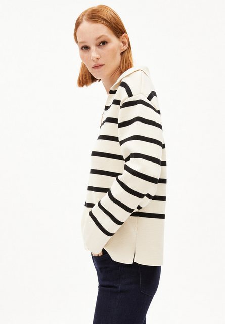 Armedangels Strickpullover FREJIAAS STRIPES Damen Pullover Oversized Fit au günstig online kaufen