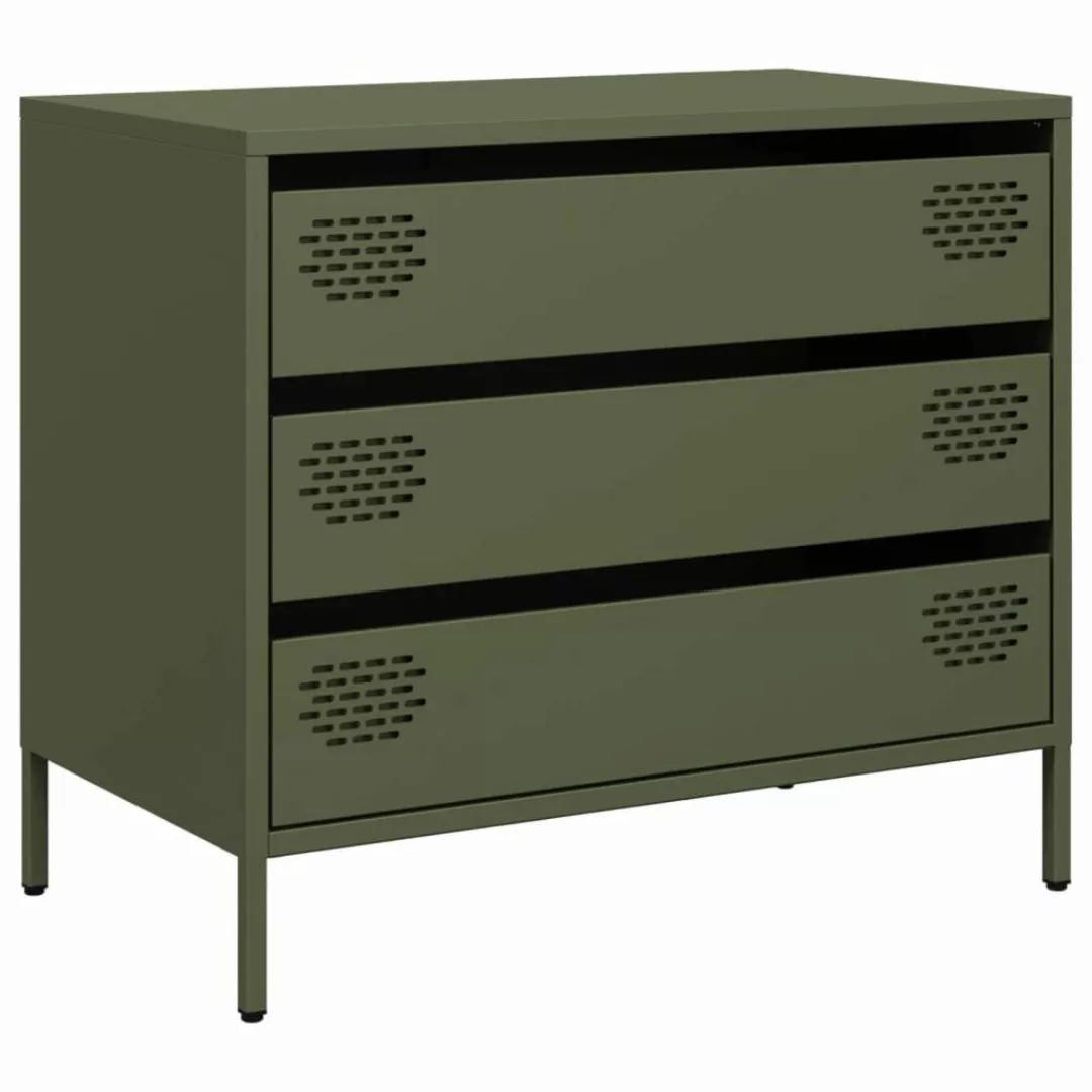 vidaXL Sideboard Sideboard Olivgrün 68x39x58,5 cm günstig online kaufen