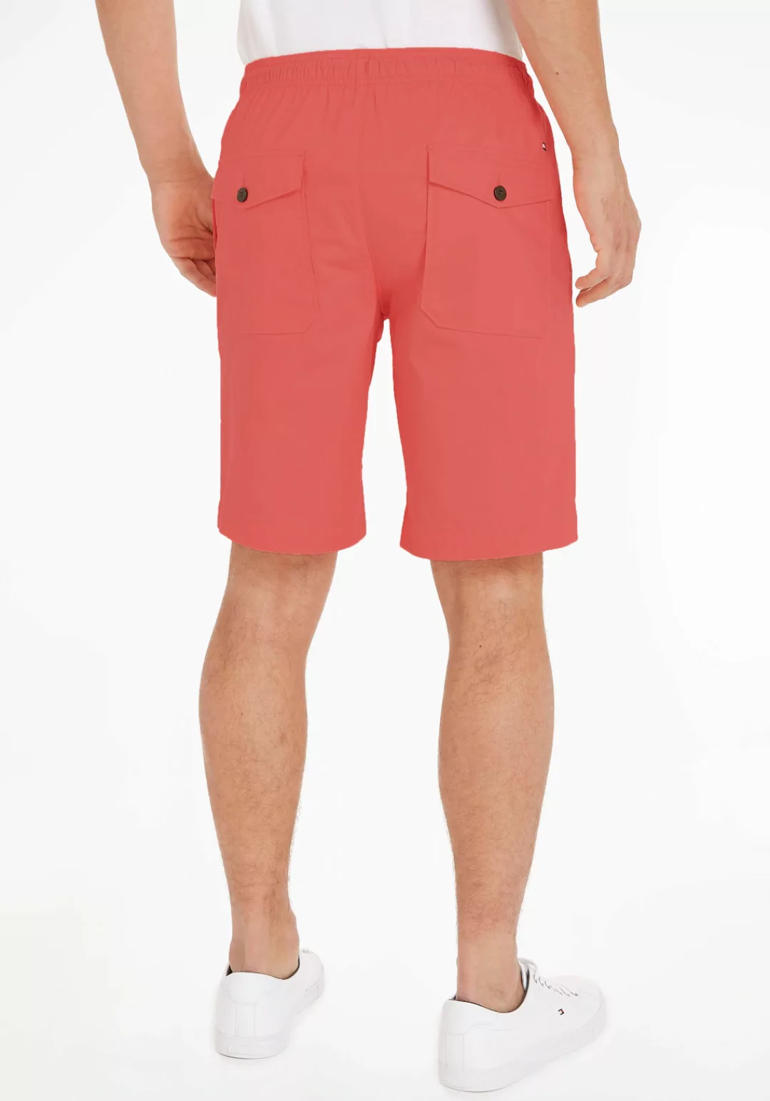 Tommy Hilfiger Stoffhose BROOKLYN PO POPLIN SHORT in schlichtem Design günstig online kaufen