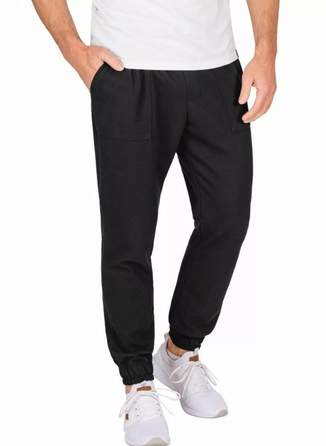 Trigema Jerseyhose TRIGEMA Jogginghose mit aufgesetzten Taschen (1-tlg) günstig online kaufen