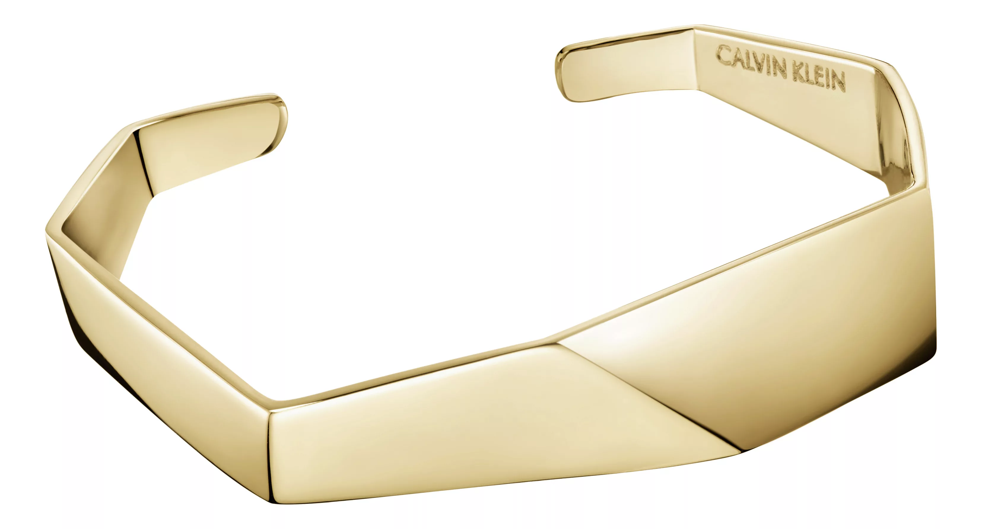 Calvin Klein B-GLE OPEN KJAT PO CHAMP GLD B KJATJF10010M Armreif günstig online kaufen