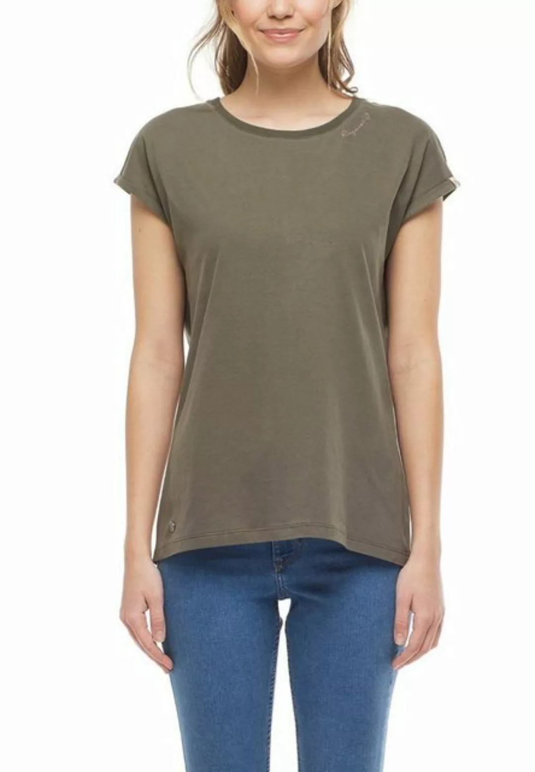 Ragwear T-Shirt Ragwear T-Shirt DIONITE CRYSTAL A ORGANIC 212110013 Olive 5 günstig online kaufen