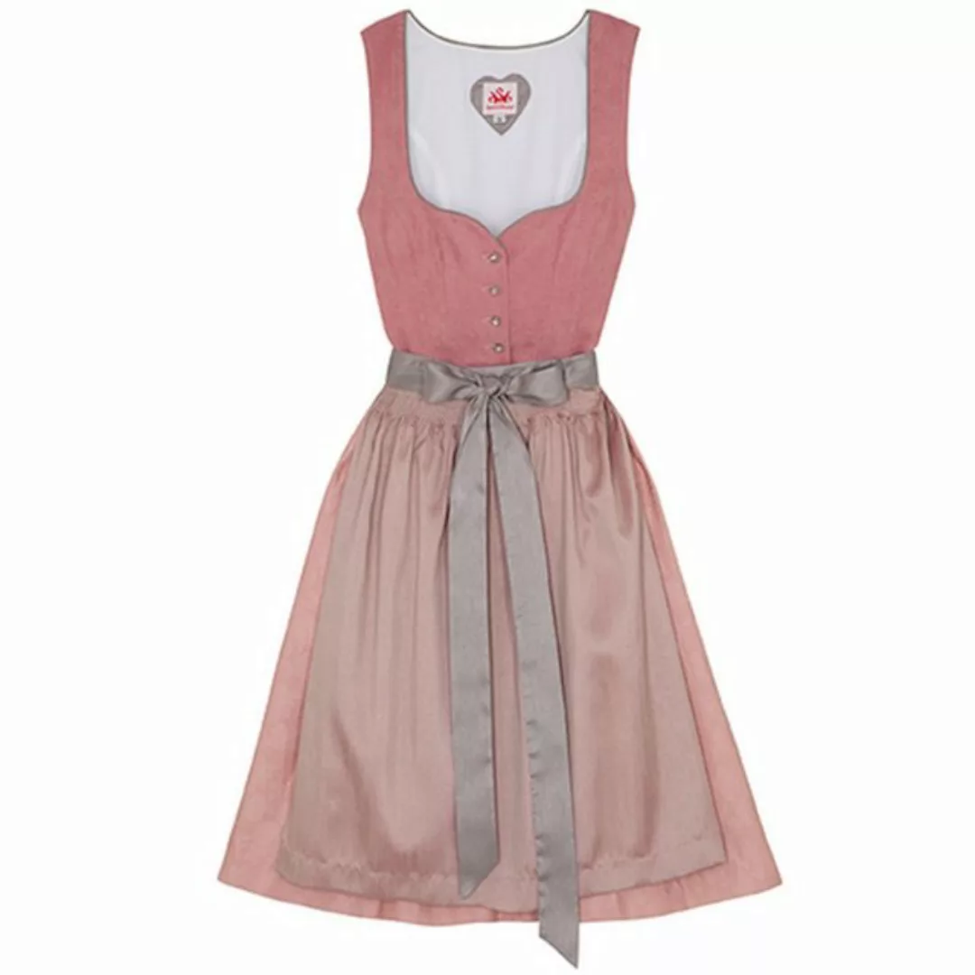 Spieth & Wensky Dirndl Cord Dirndl 2tlg. - DOSINE - rosa günstig online kaufen