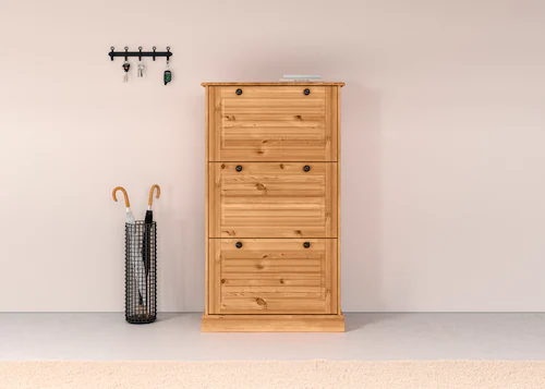 Home affaire Schuhschrank "Liotta", Mit 3 Klappen günstig online kaufen