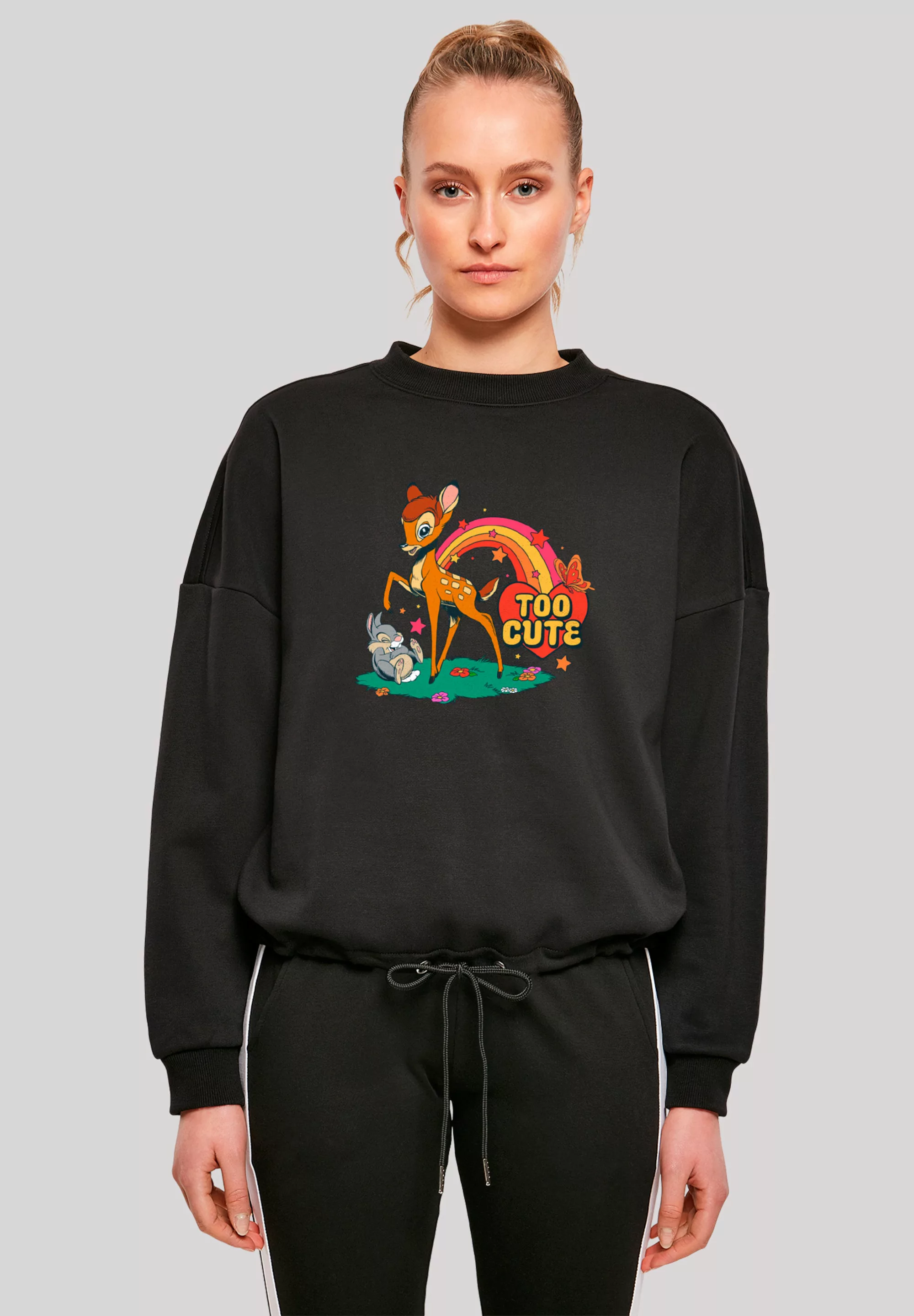 F4NT4STIC Sweatshirt "Disney Bambi Too Cute", Premium Qualität günstig online kaufen