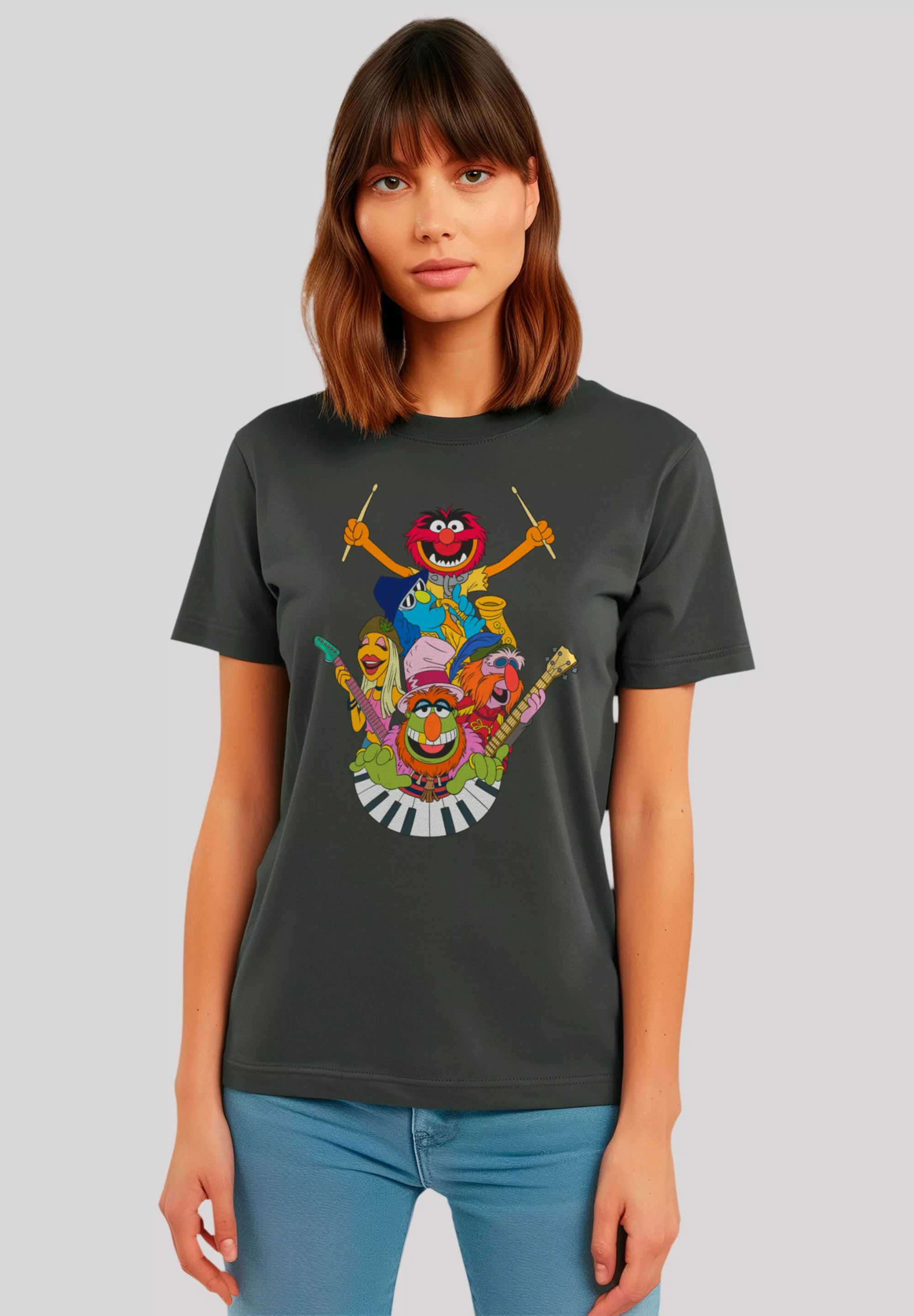 F4NT4STIC T-Shirt "Disney Muppets Dr. Teeth and The Electric Mayhem", Premi günstig online kaufen