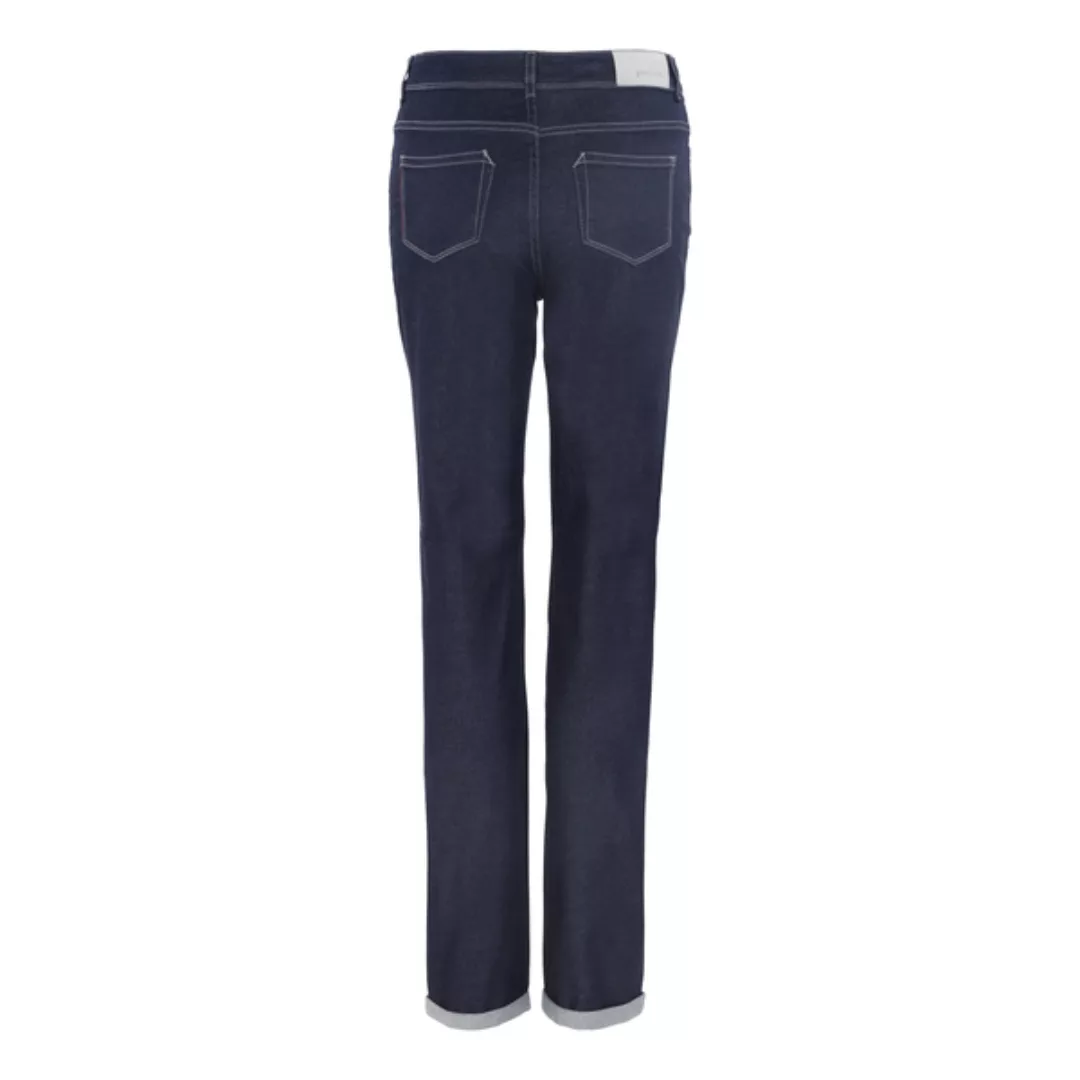 Womens High Waist Slim Light Jeans Raw One Wash günstig online kaufen