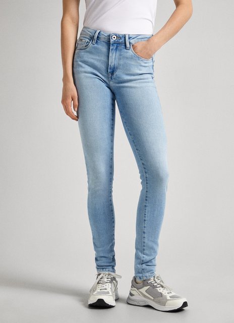 Pepe Jeans Skinny-fit-Jeans in Used-Optik günstig online kaufen