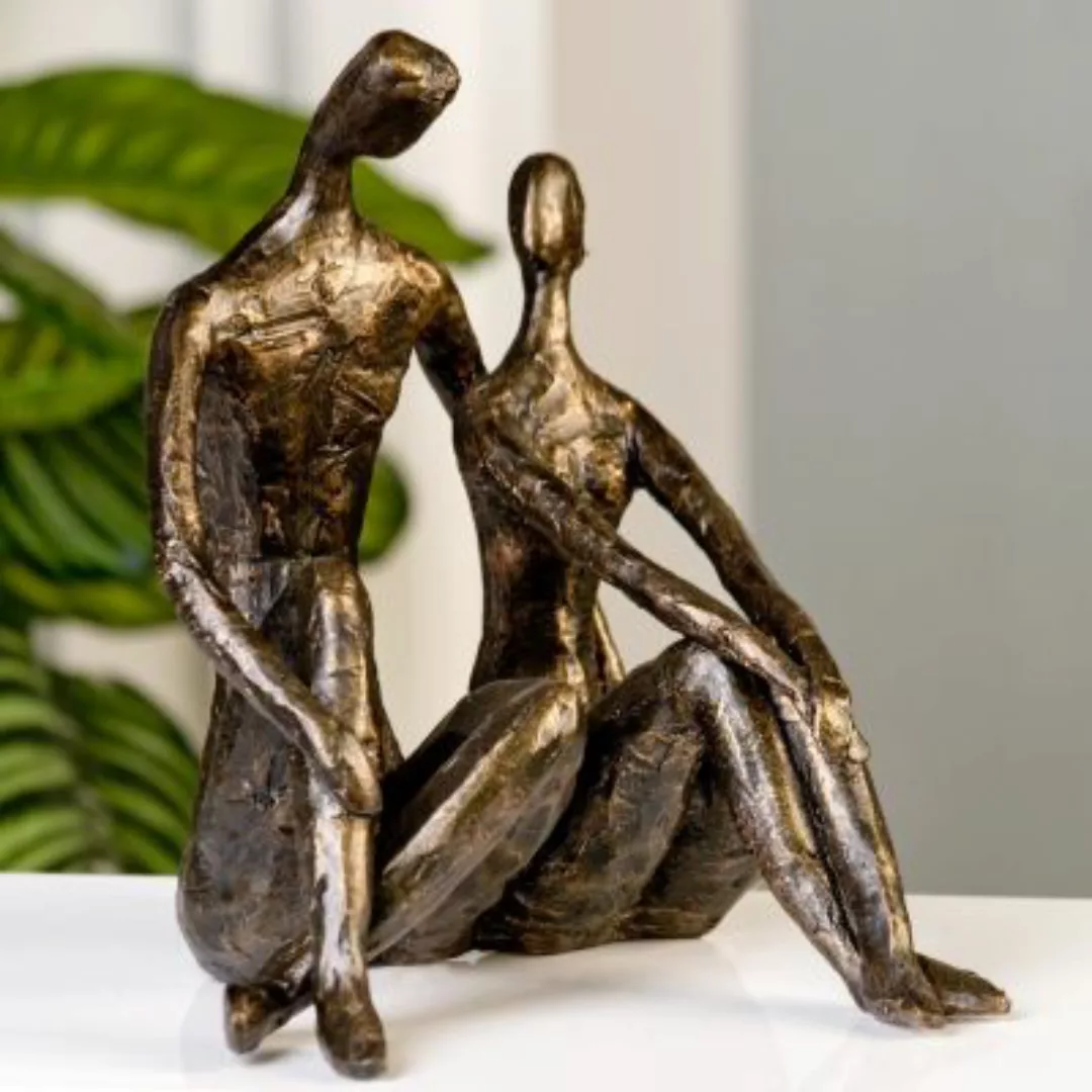 Casablanca by GILDE Skulptur Date bronze günstig online kaufen