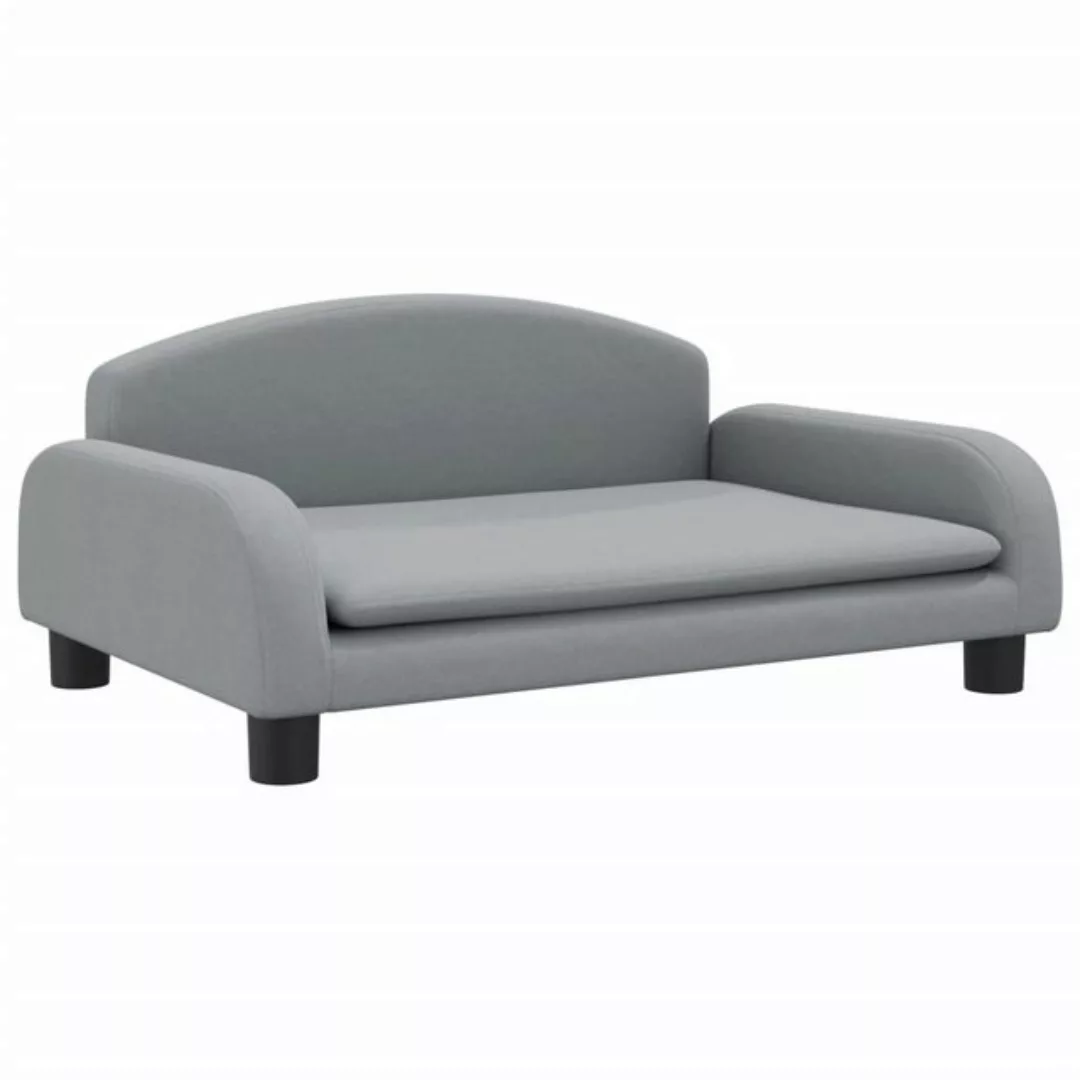 vidaXL Kindersofa Kindersofa Dunkelgrau 70x45x30 cm Stoff Kindercouch Kinde günstig online kaufen