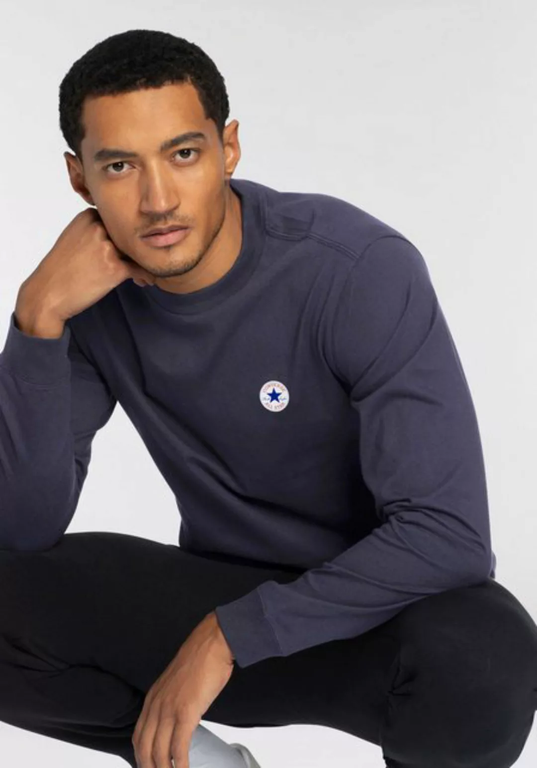 Converse Sweatshirt STANDARD FIT CORE CHUCK PATCH CREW günstig online kaufen