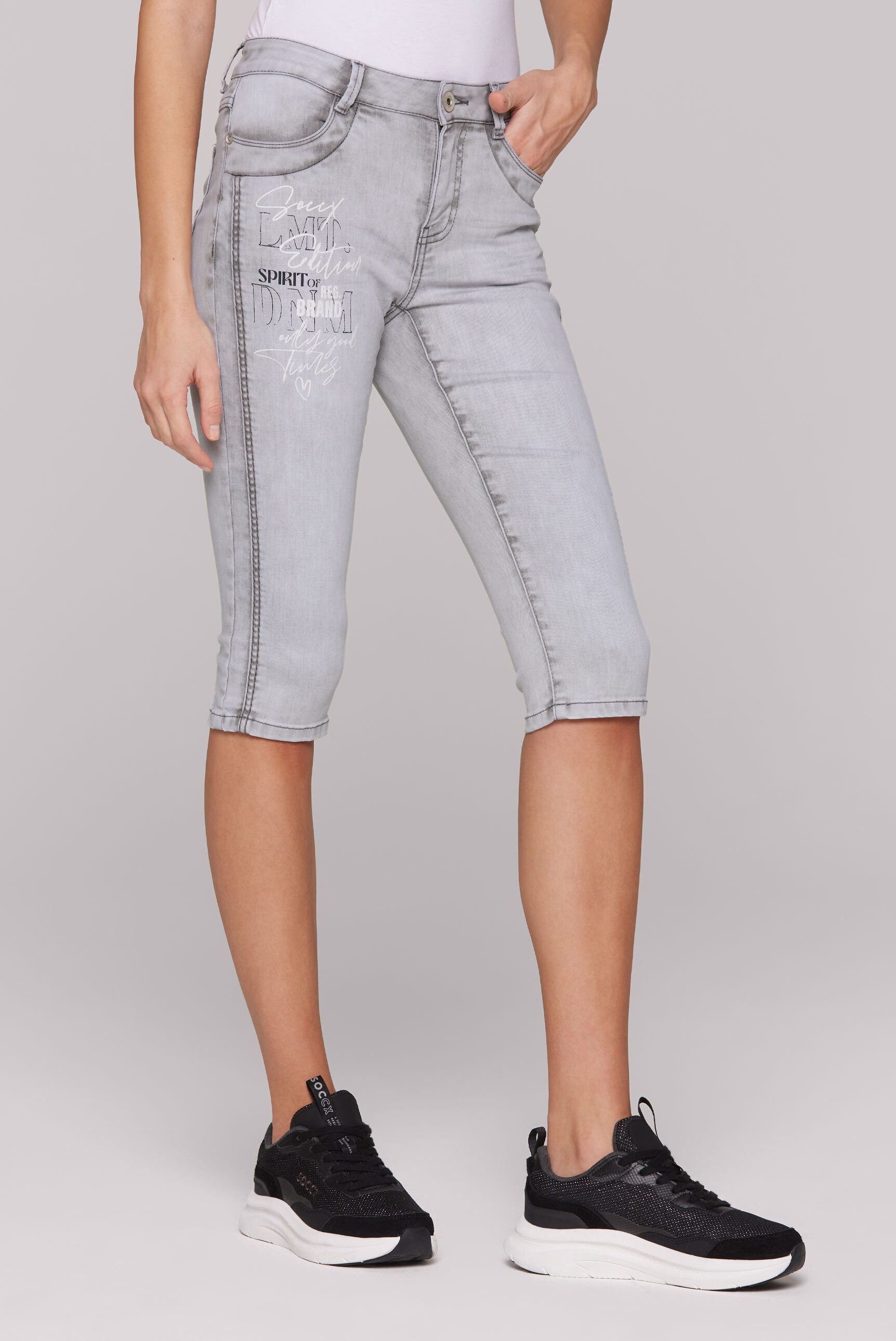 SOCCX Jeansshorts, mit normaler Leibhöhe günstig online kaufen