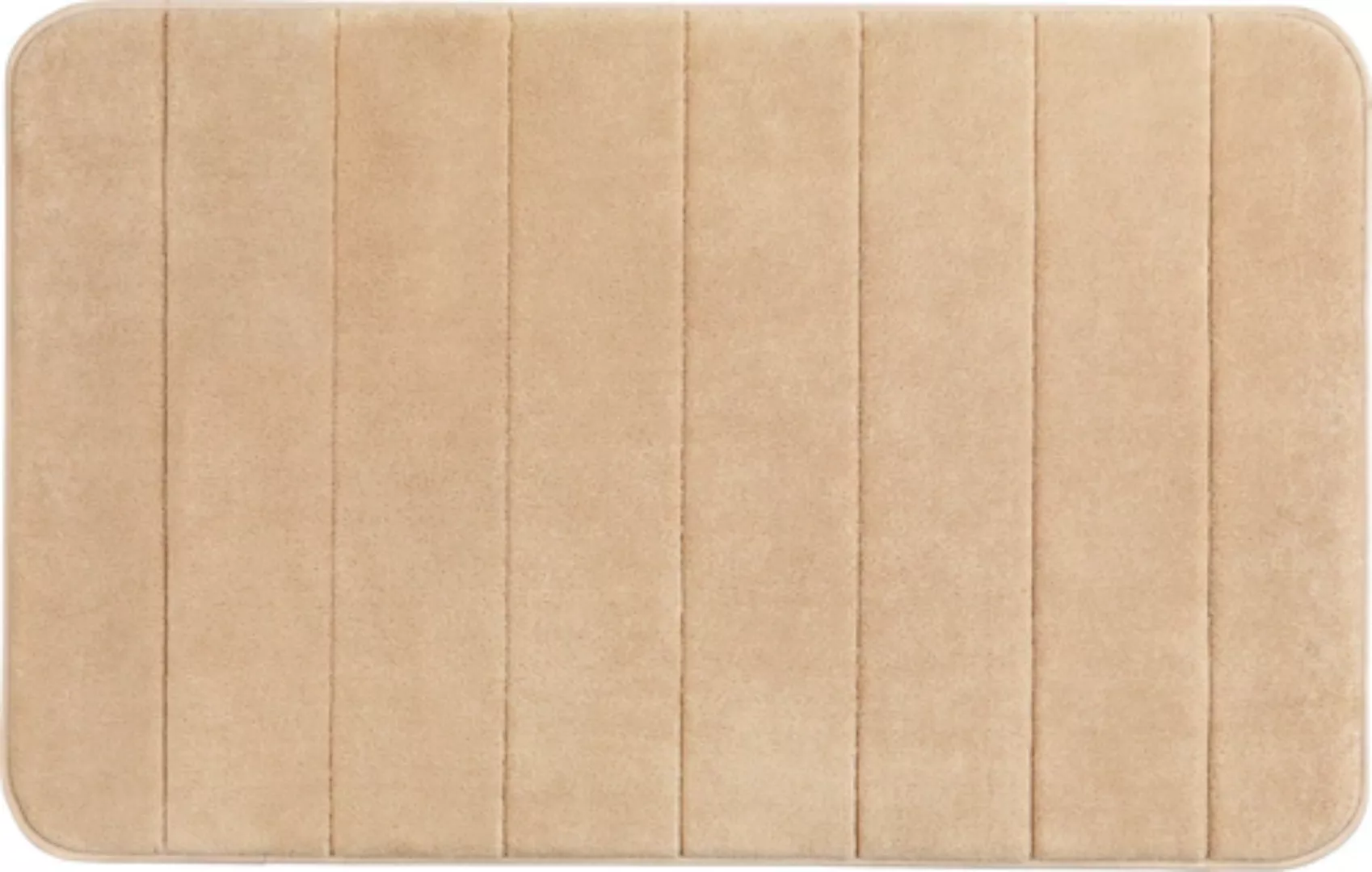 WENKO Badematte »Memory Foam Stripes«, Höhe 20 mm günstig online kaufen