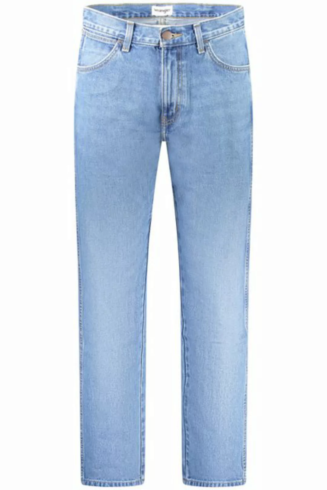 Wrangler 5-Pocket-Jeans Herren Jeans Blau - 5 Taschen, Gerader Schnitt im G günstig online kaufen