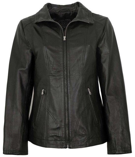 Maddox Lederjacke Paulina MADDOX - Damen Lederjacke Lammnappa schwarz günstig online kaufen