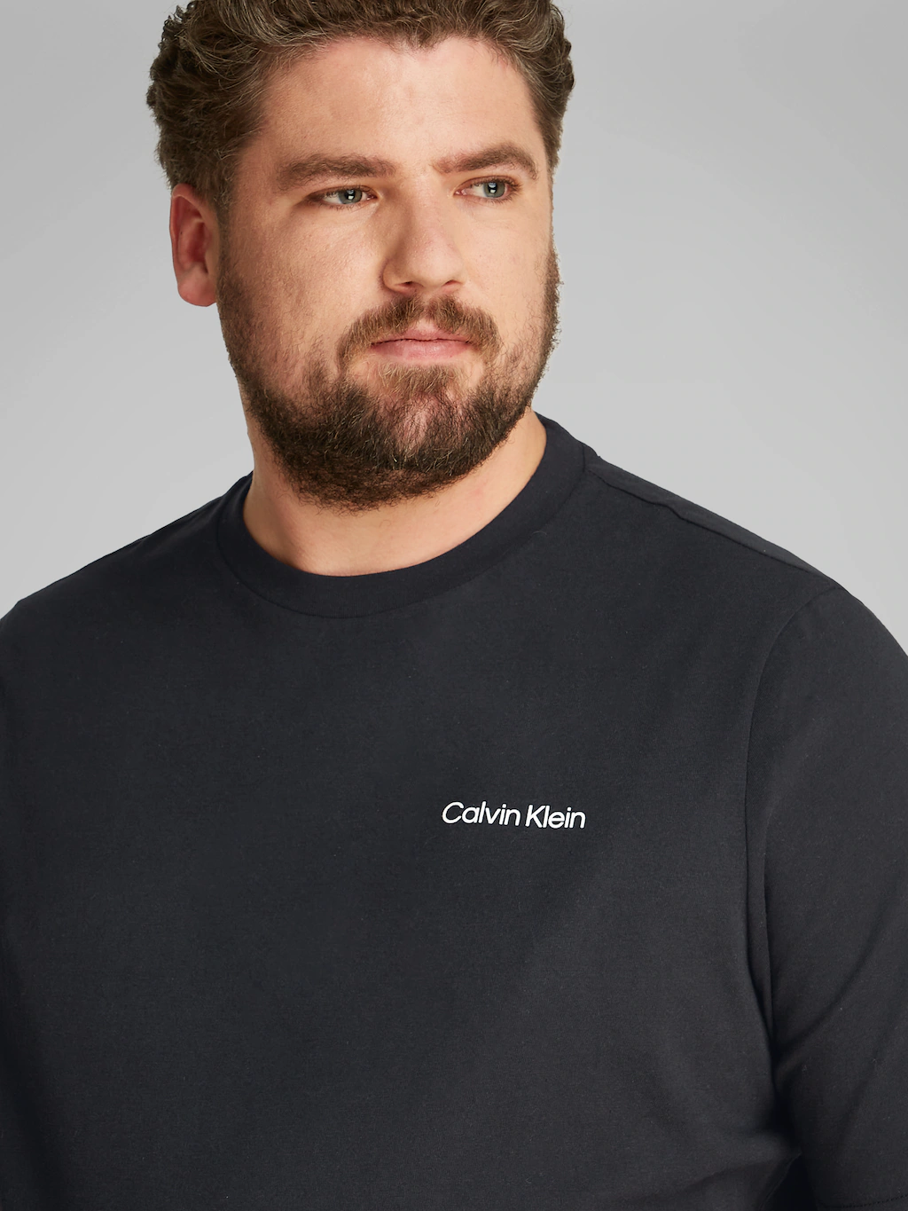 Calvin Klein Big&Tall T-Shirt "BT CP-LINEAR BOX LOGO T-SHIRT", in großen Gr günstig online kaufen