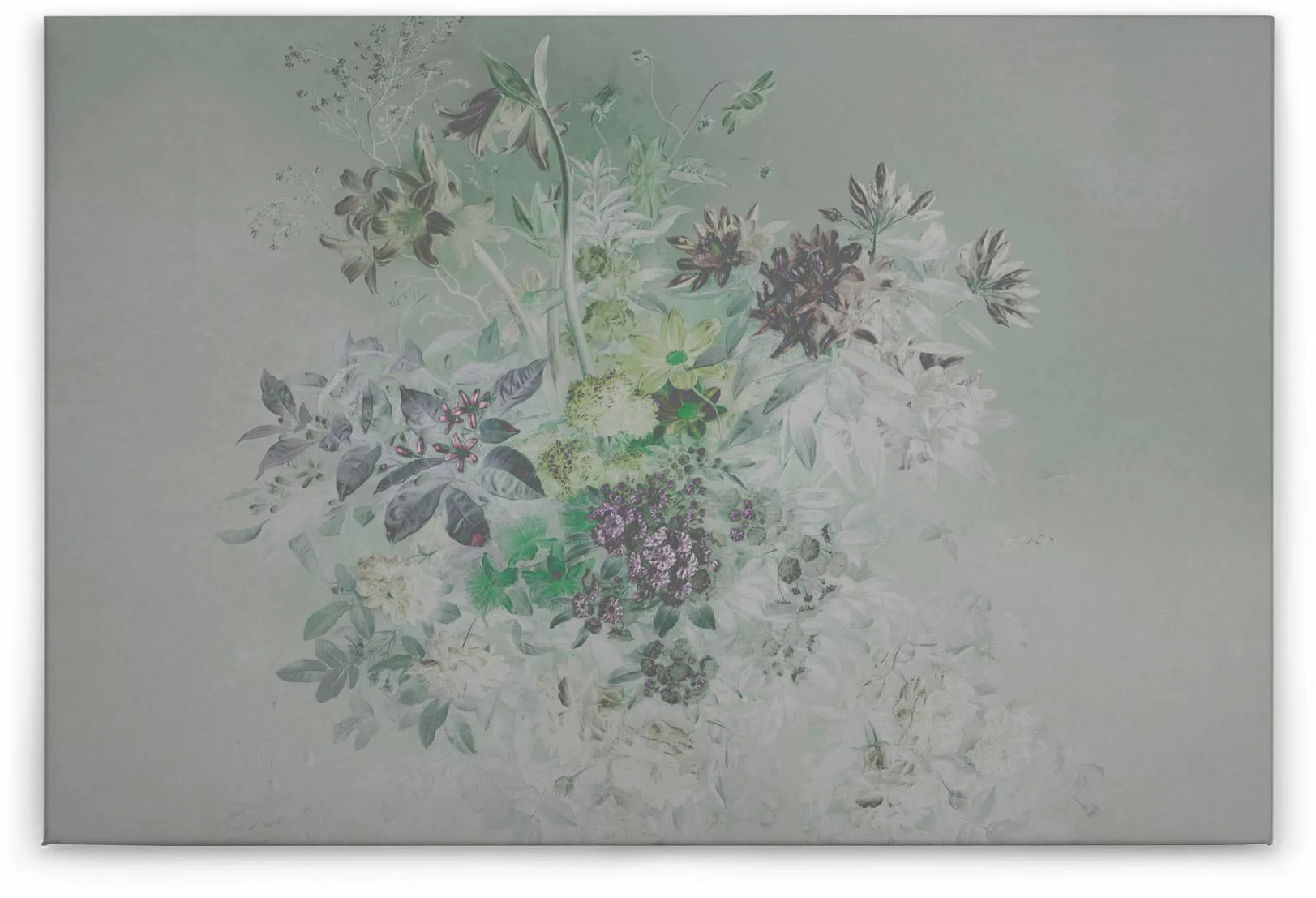 A.S. Création Leinwandbild "bouquet pastel", Blumen, (1 St.), Keilrahmen Bi günstig online kaufen