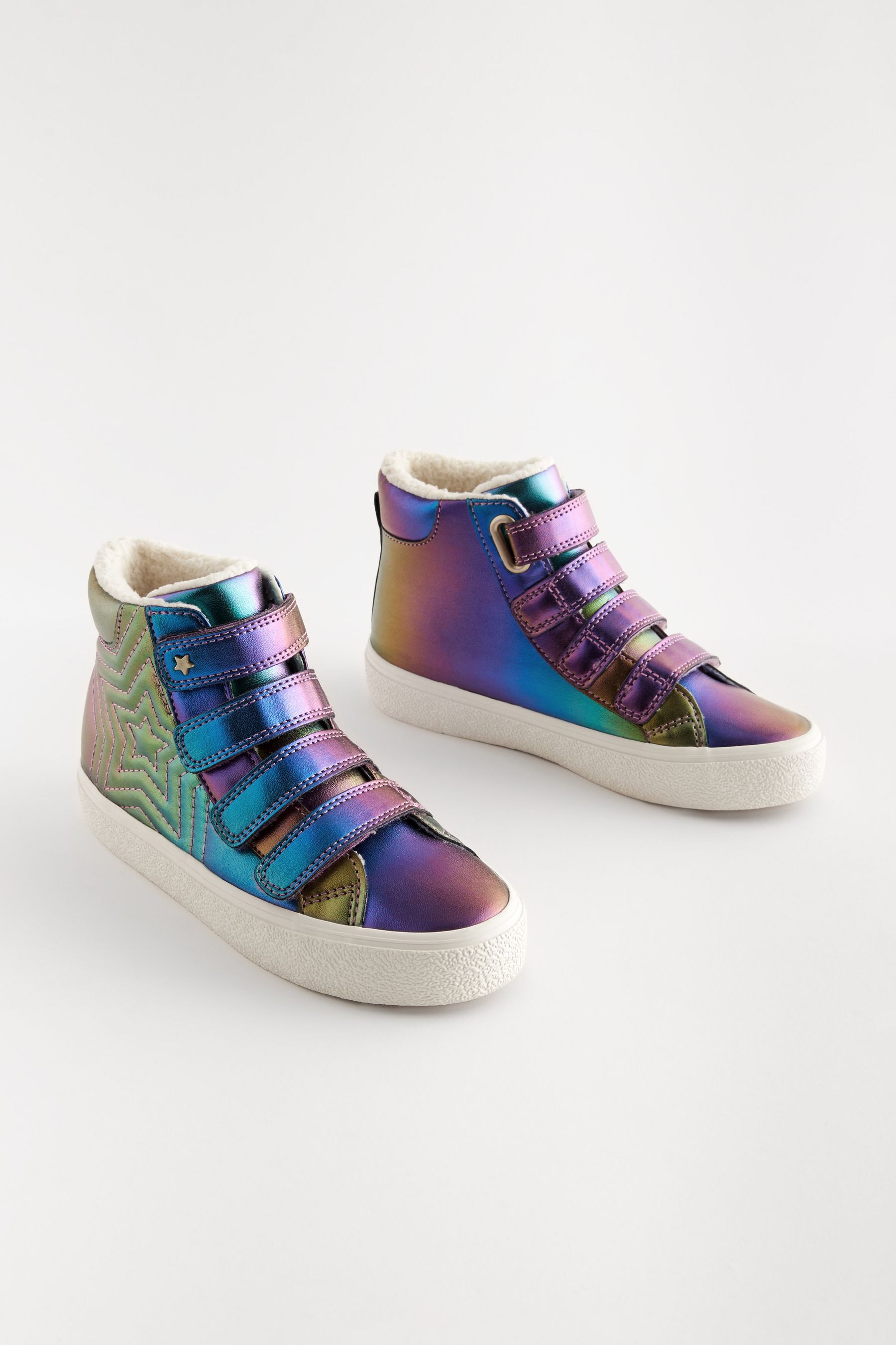 Next 4 V Hi-Top-Sneaker, weite Passform günstig online kaufen