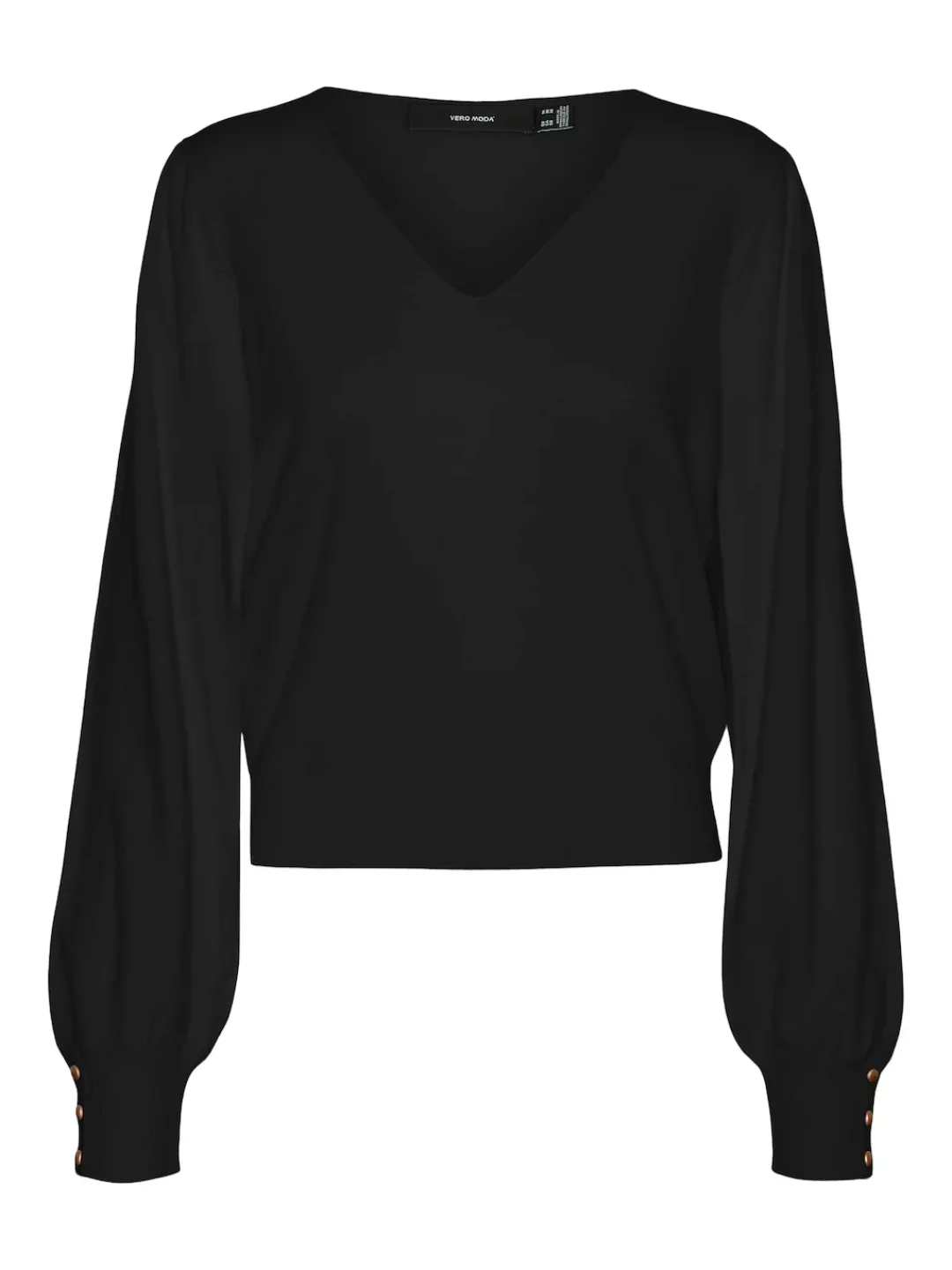 Vero Moda V-Ausschnitt-Pullover VMHOLLYKARIS LS V-NECK PULLOVER GA BOO günstig online kaufen