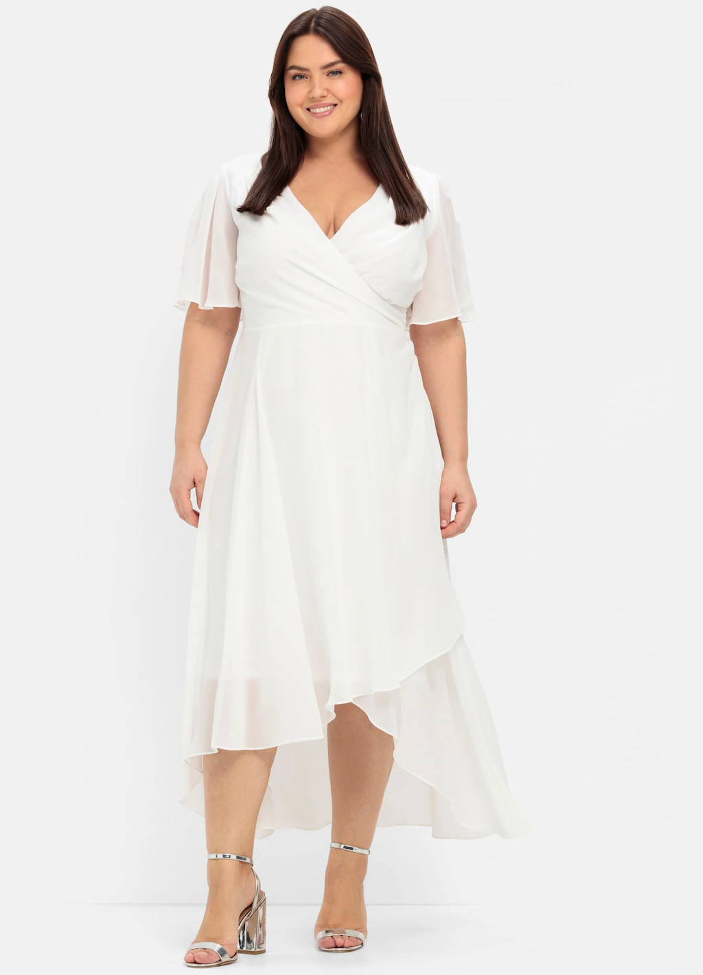 Sheego Chiffonkleid "Chiffonkleid" günstig online kaufen